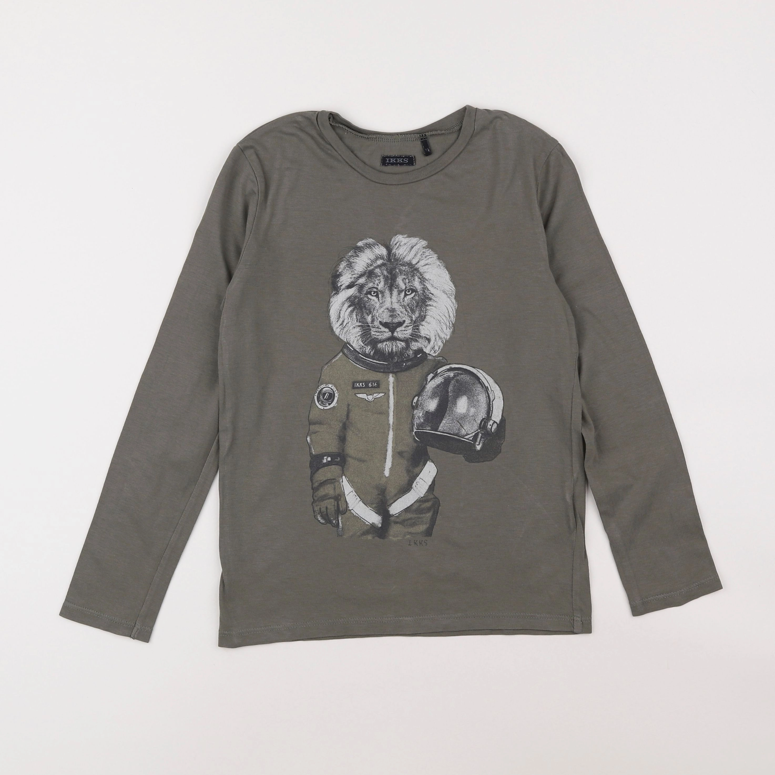 IKKS - tee-shirt vert - 8 ans
