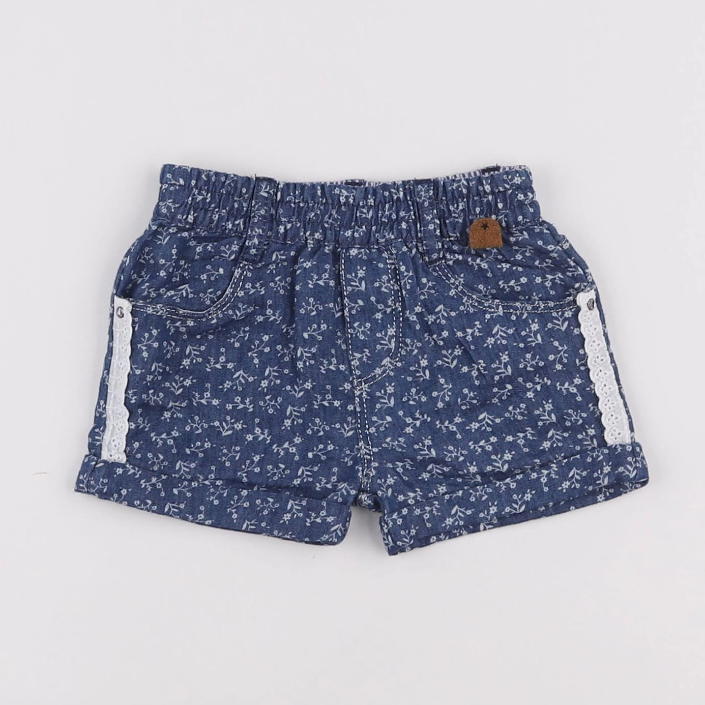 IKKS - short bleu - 3 ans