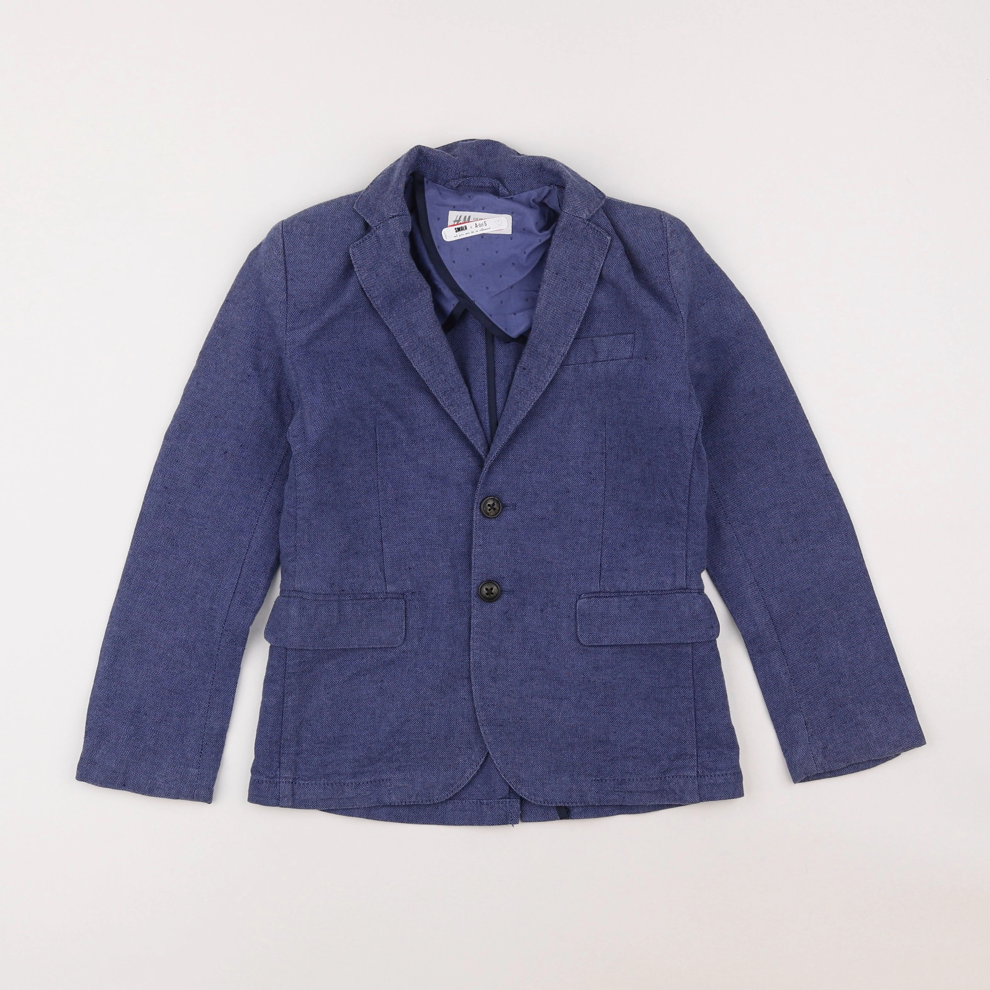 H&M - veste bleu - 10 ans