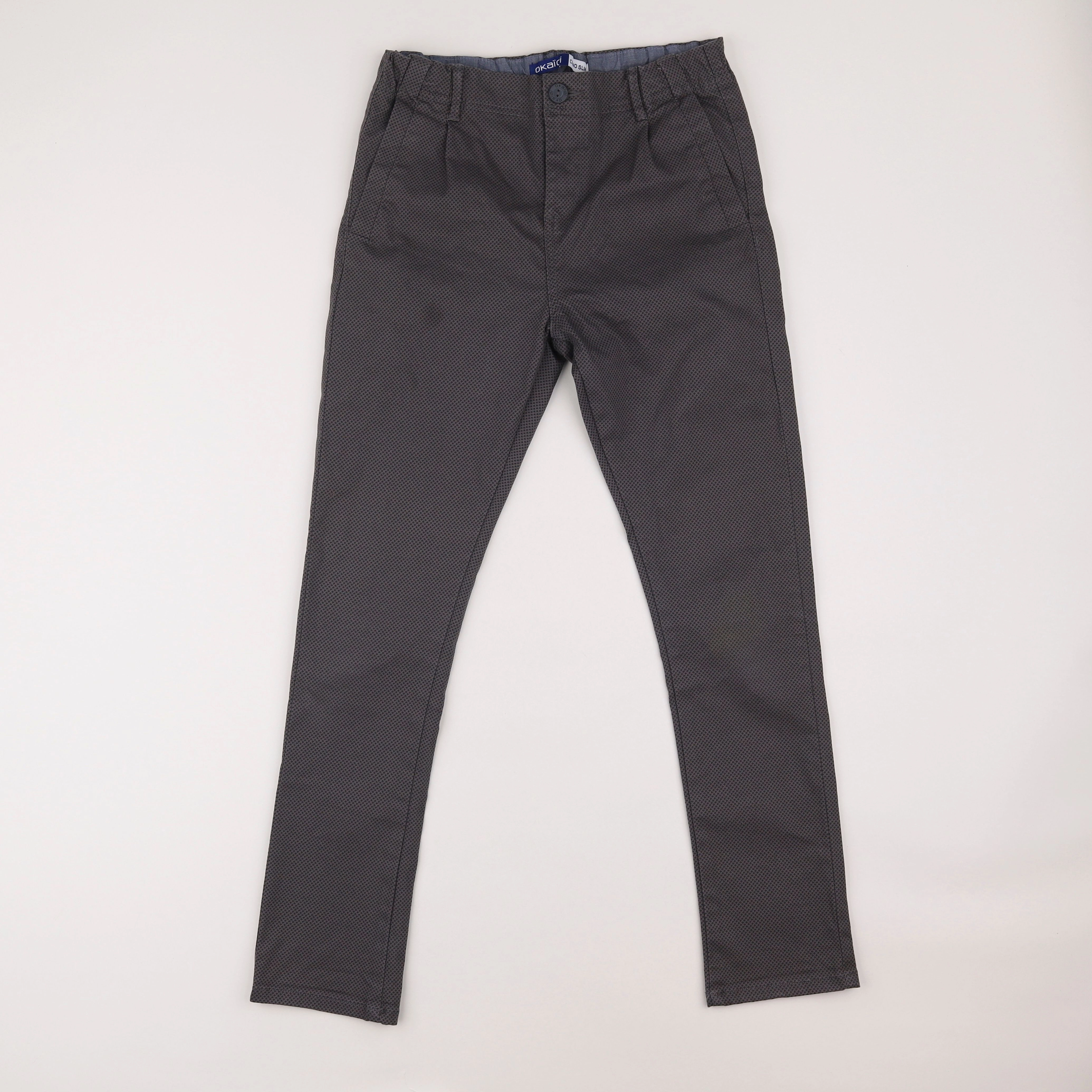 Okaidi - pantalon gris - 12 ans