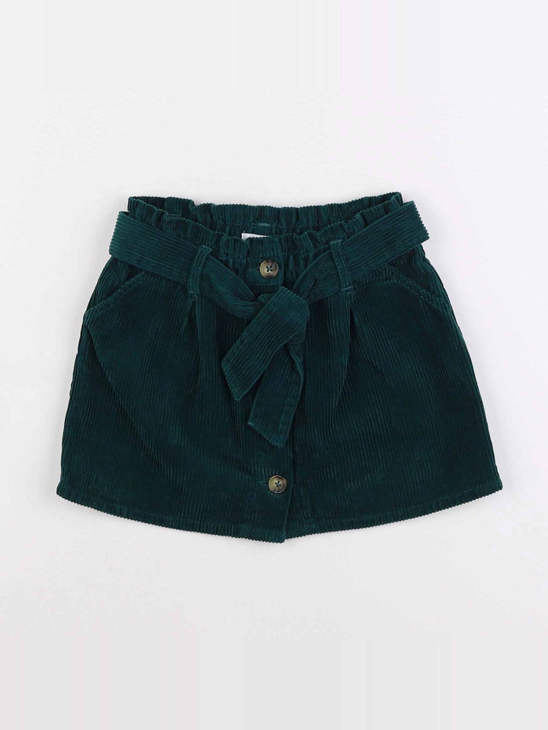 Vertbaudet - jupe vert - 5 ans