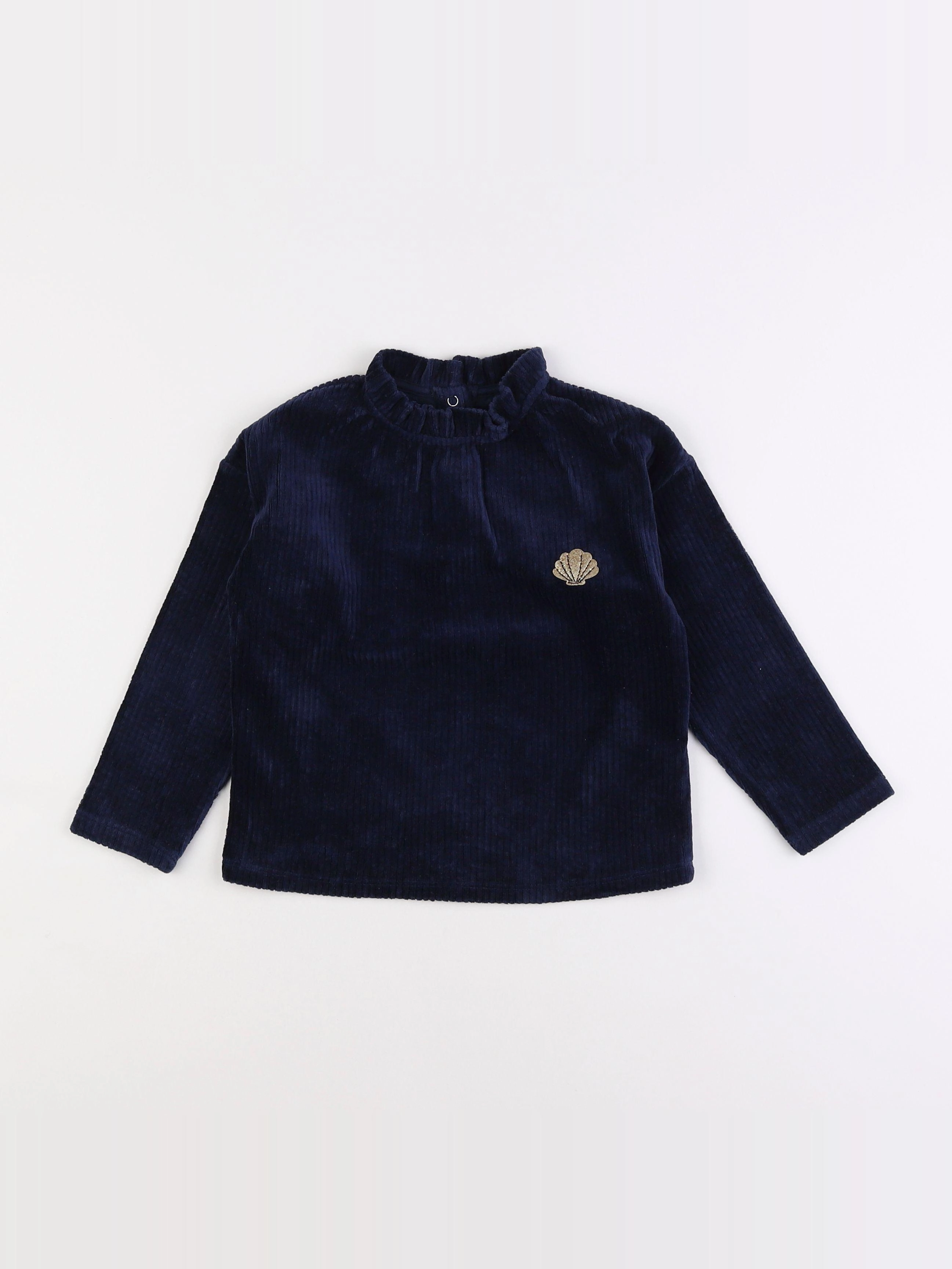 Vertbaudet - pull bleu - 5 ans
