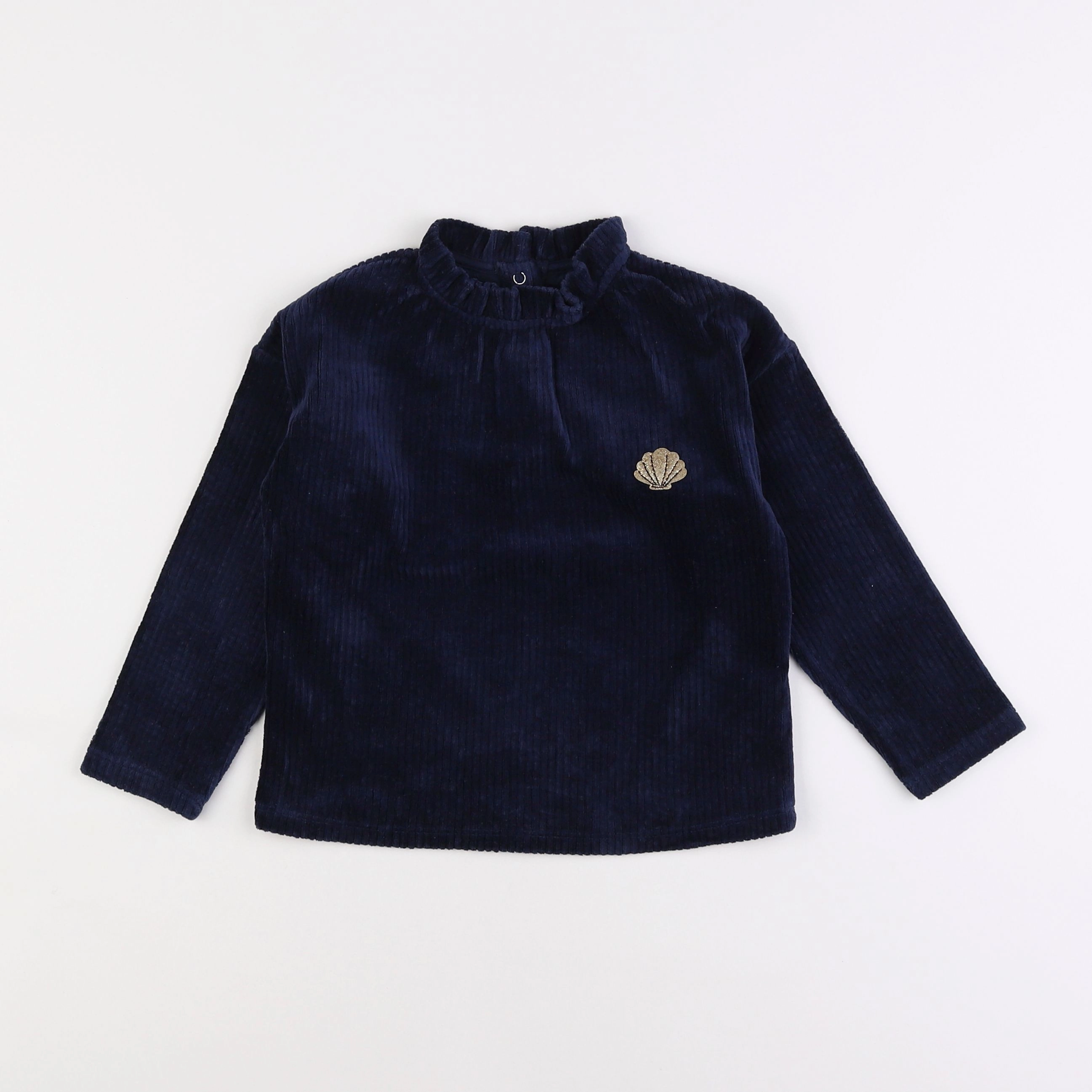 Vertbaudet - pull bleu - 5 ans