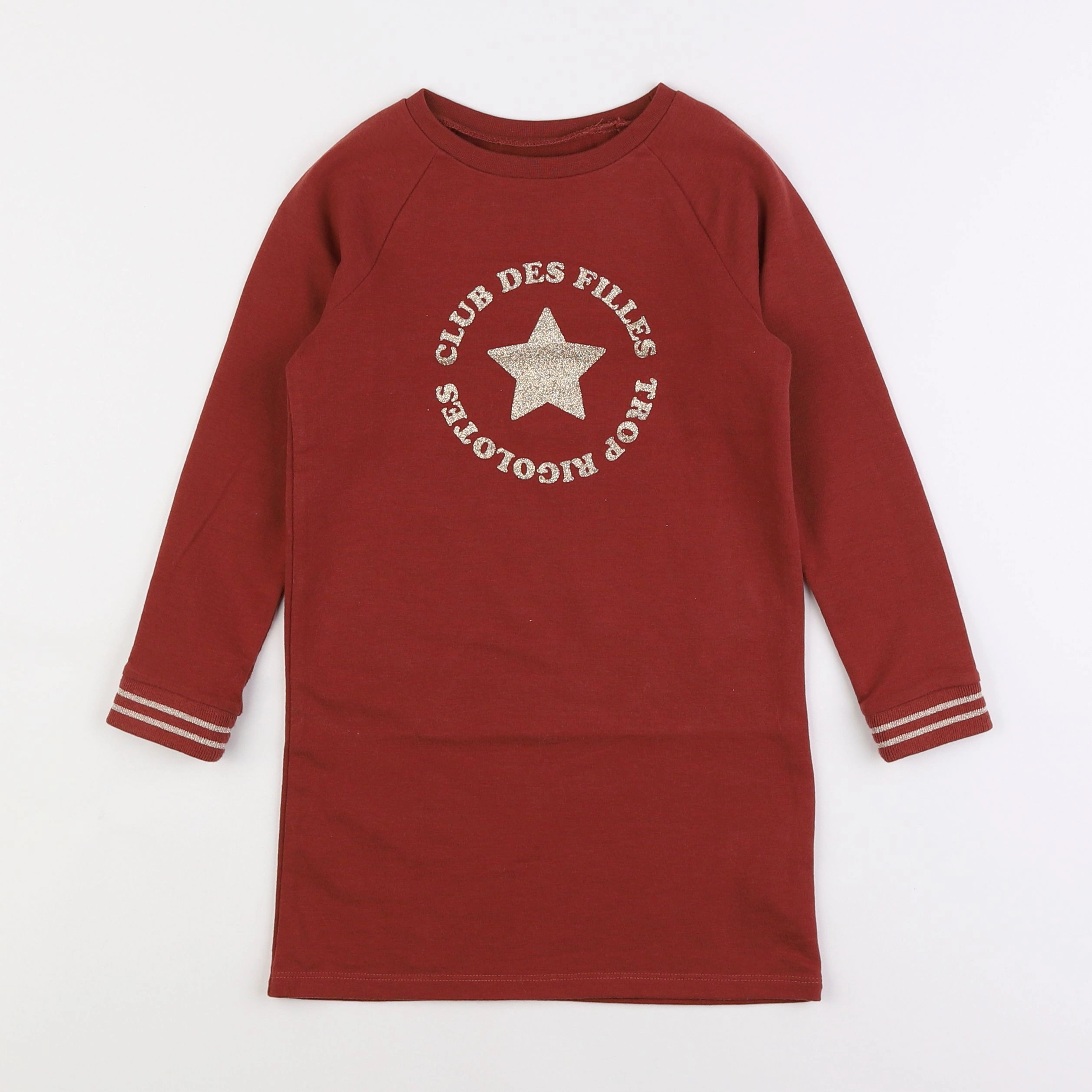 Vertbaudet - robe rouge - 5 ans