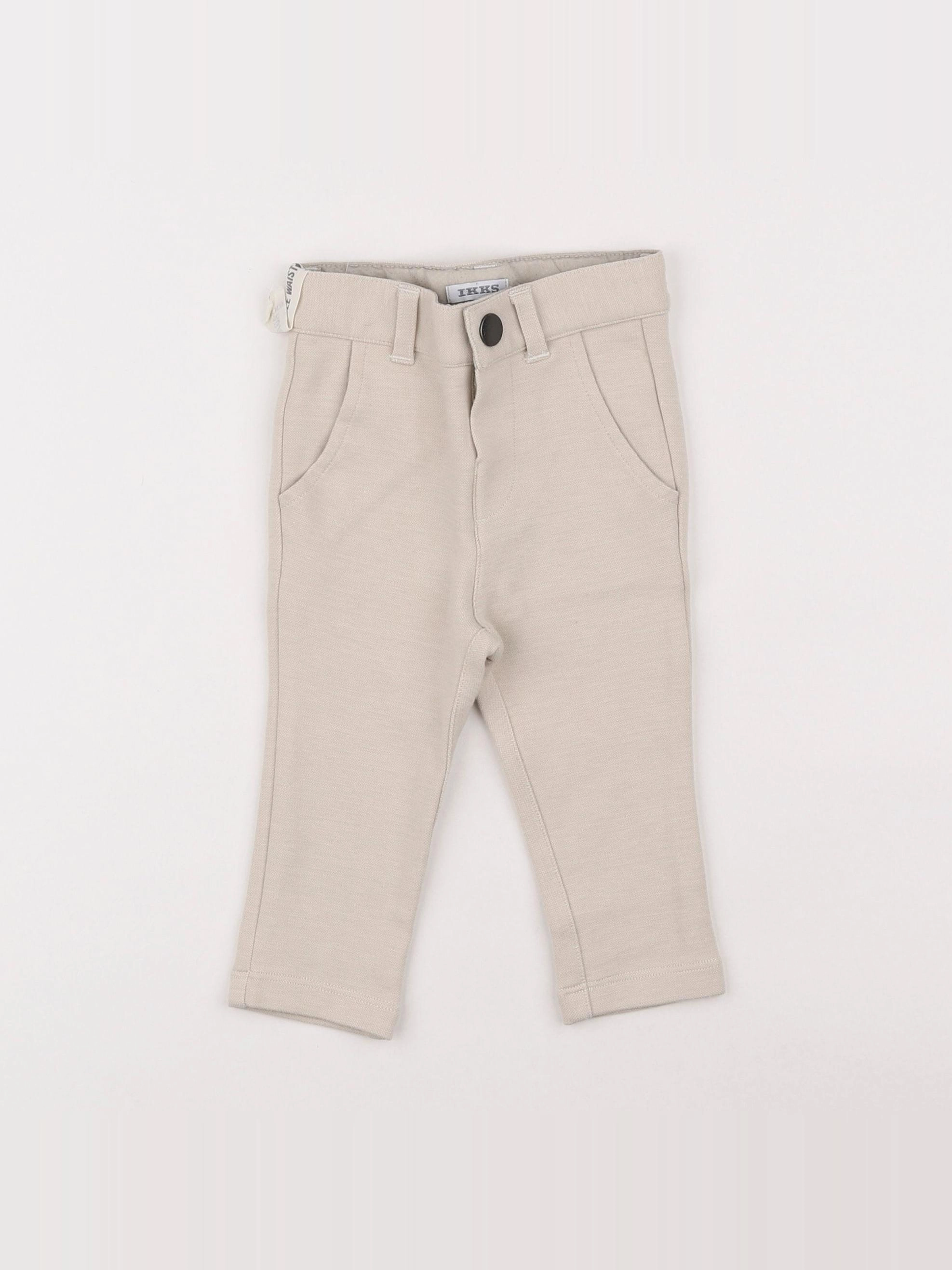 IKKS - pantalon beige - 6 mois