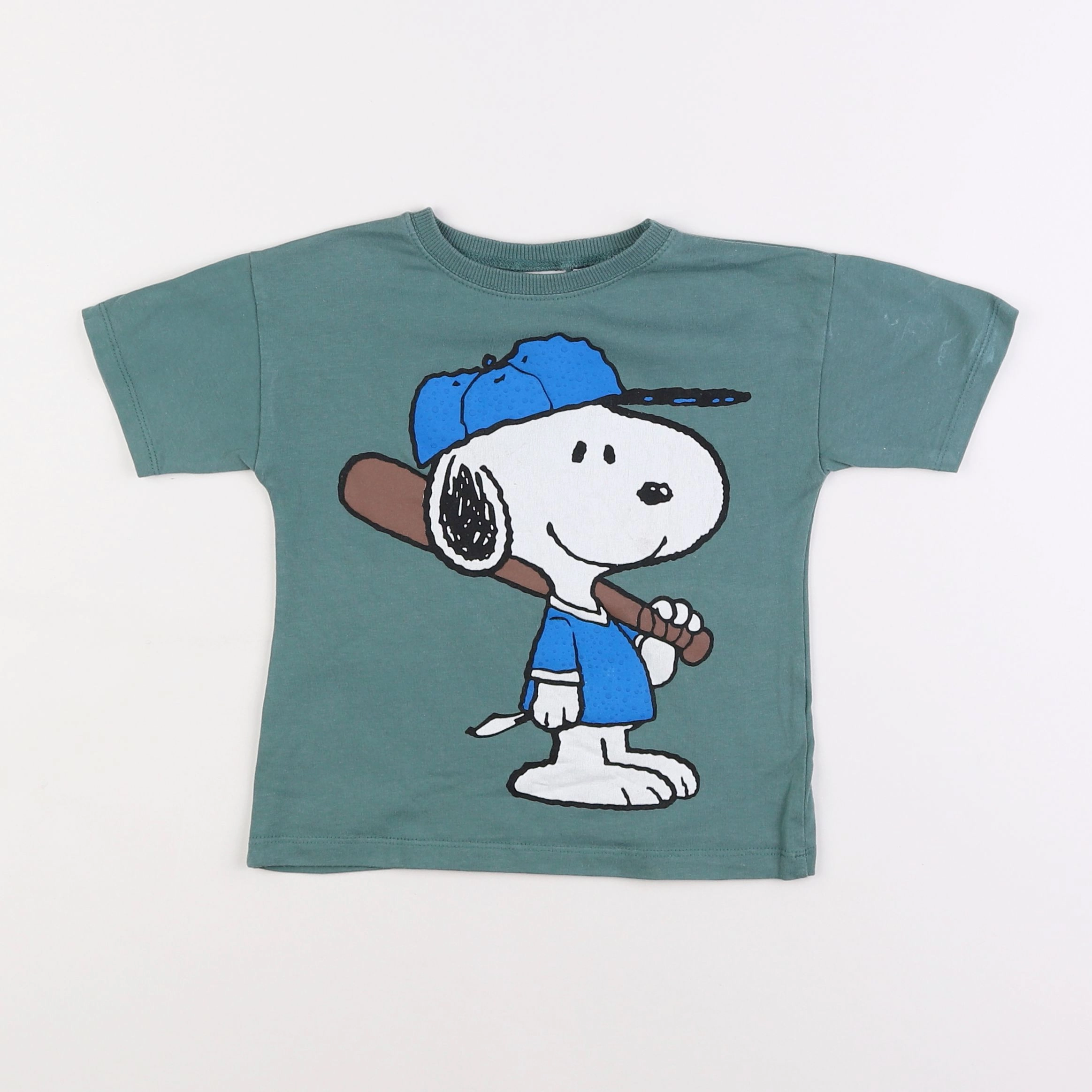 Zara - tee-shirt vert - 2/3 ans