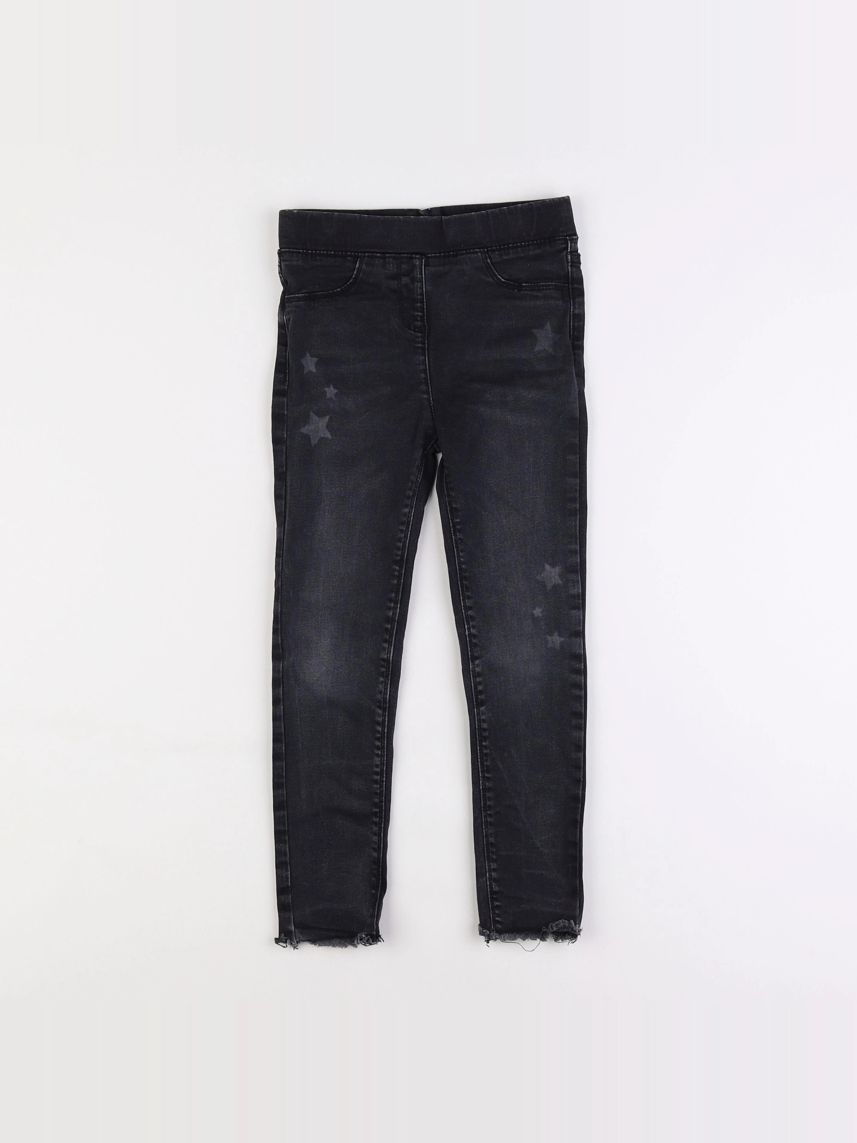 Vertbaudet - jegging gris - 6 ans