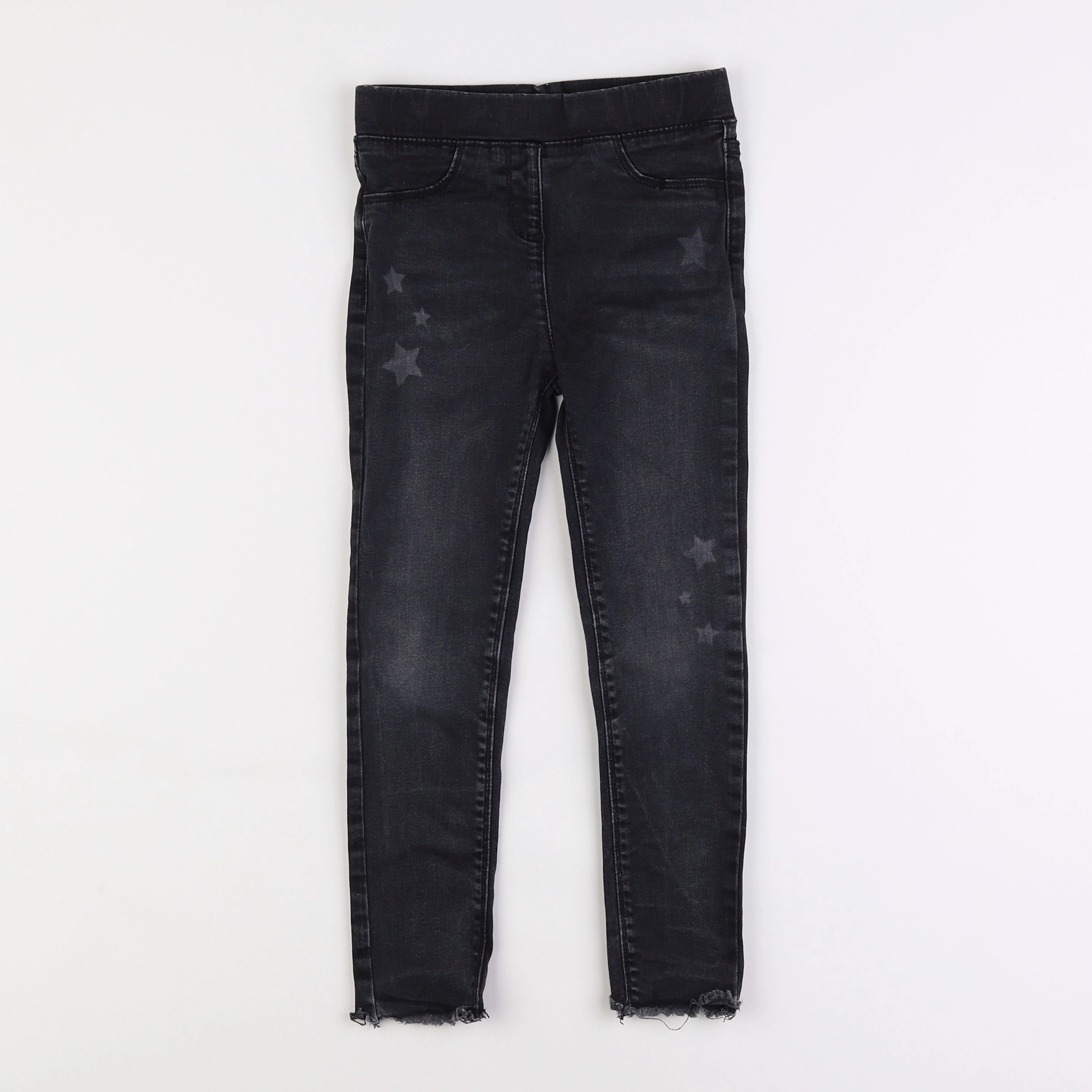 Vertbaudet - jegging gris - 6 ans