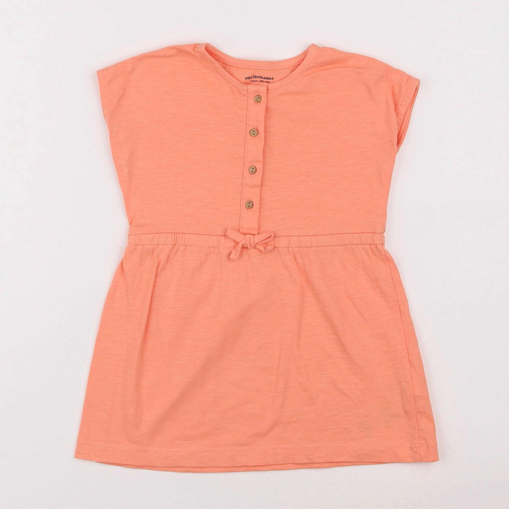 Vertbaudet - robe rose - 2 ans