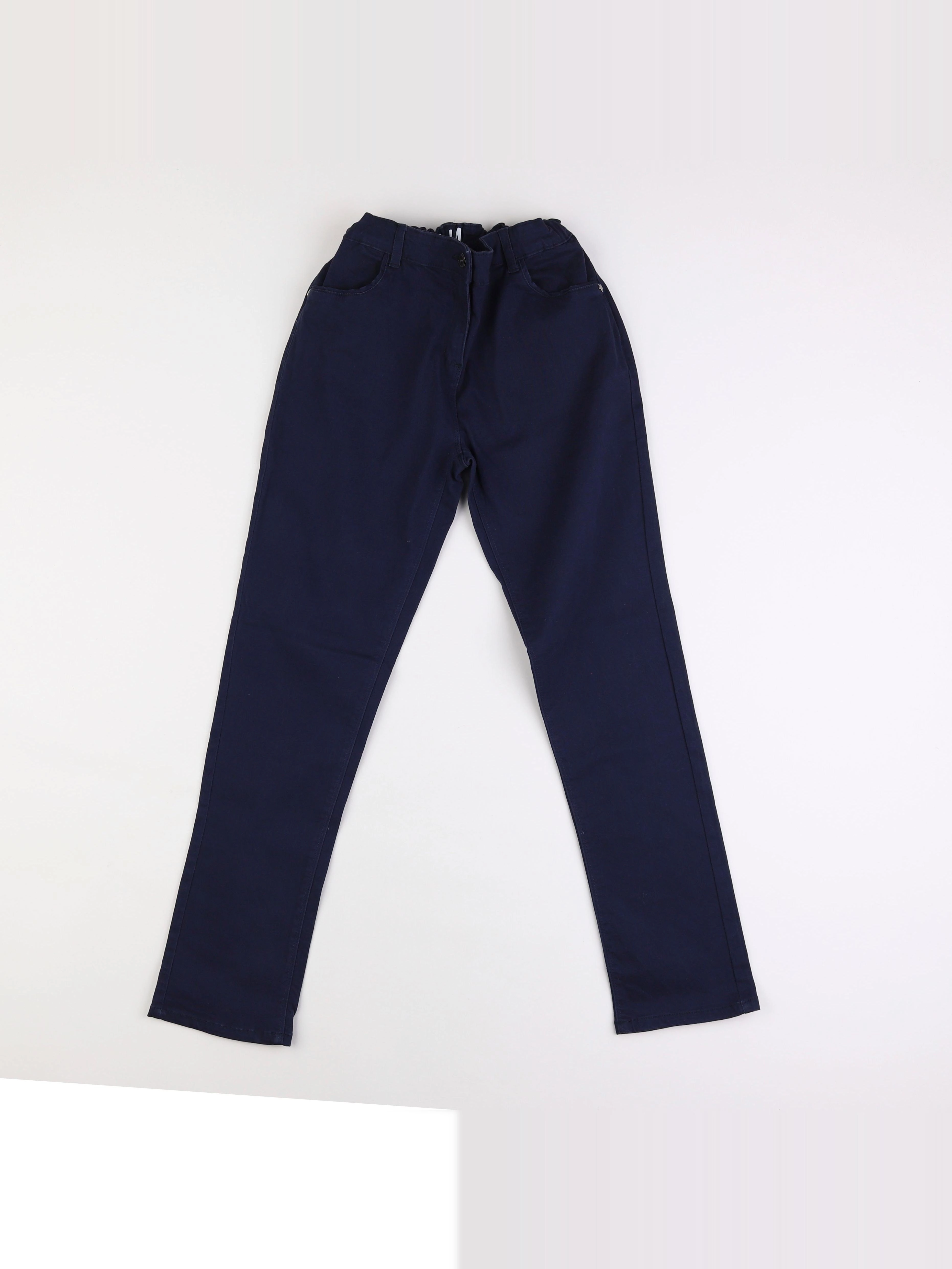 Vertbaudet - pantalon bleu - 14 ans