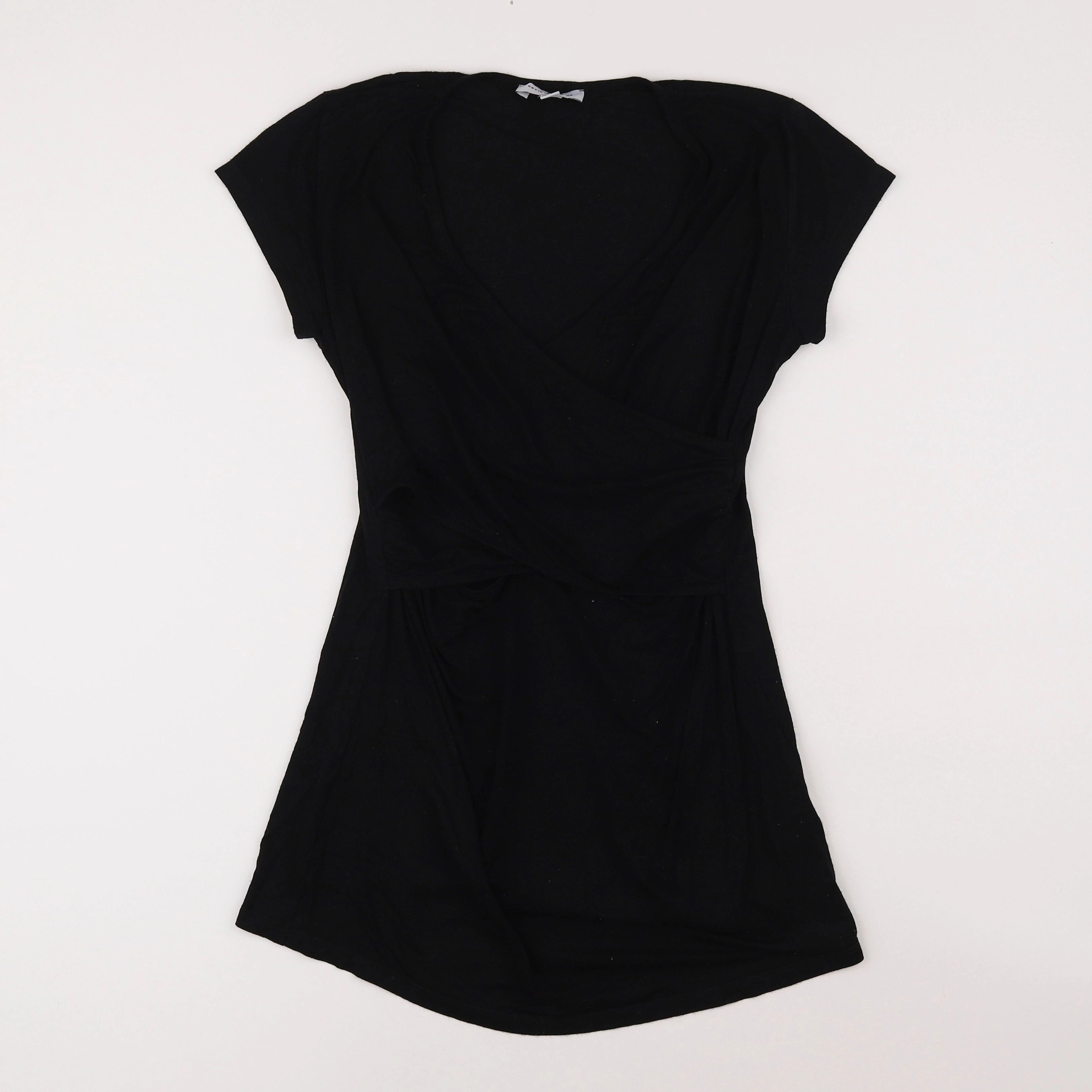 Envie de fraise - tee-shirt allaitement noir - 36 à 38