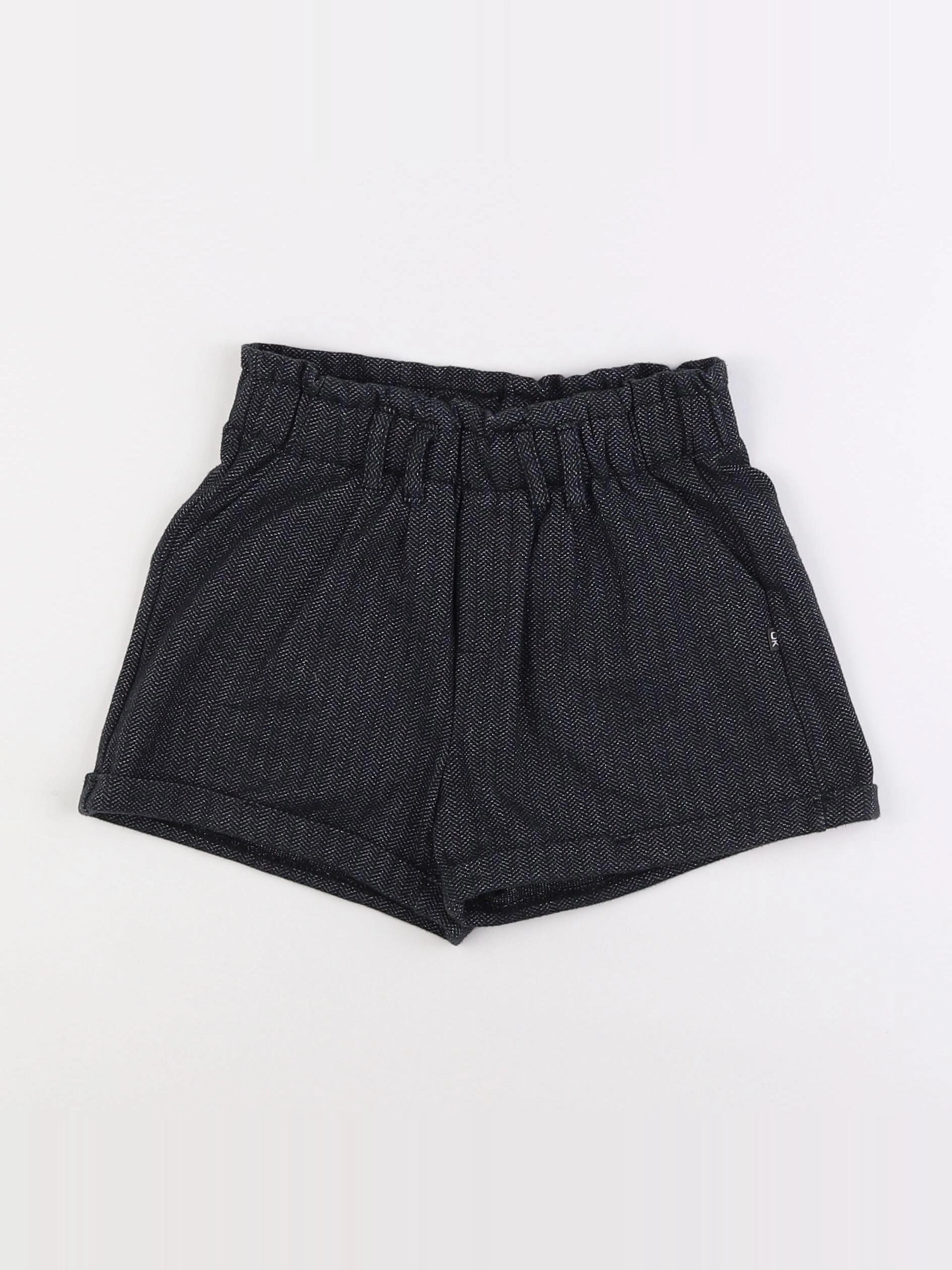 Okaidi - short gris, argent - 8 ans