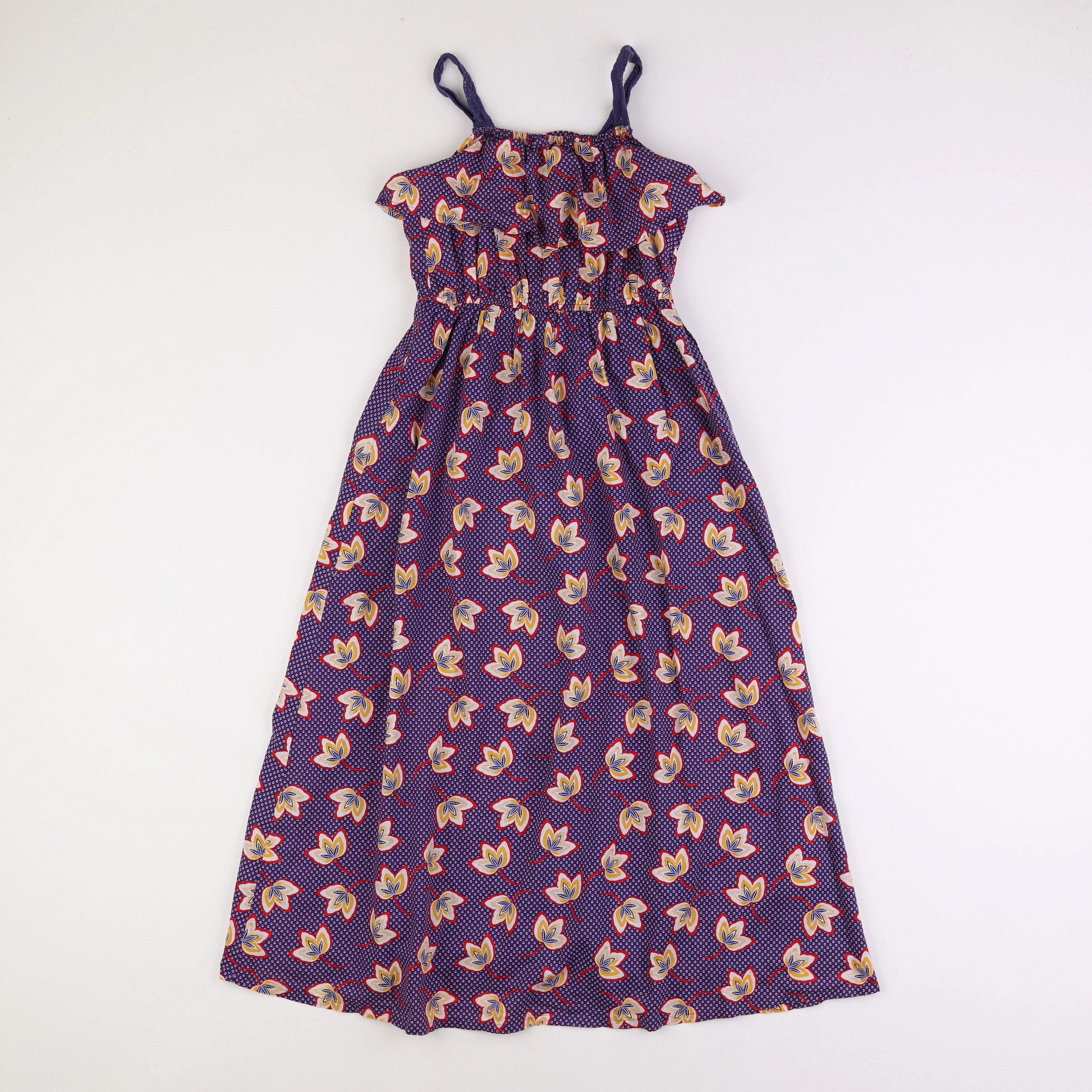 Vertbaudet - robe multicolore - 8 ans