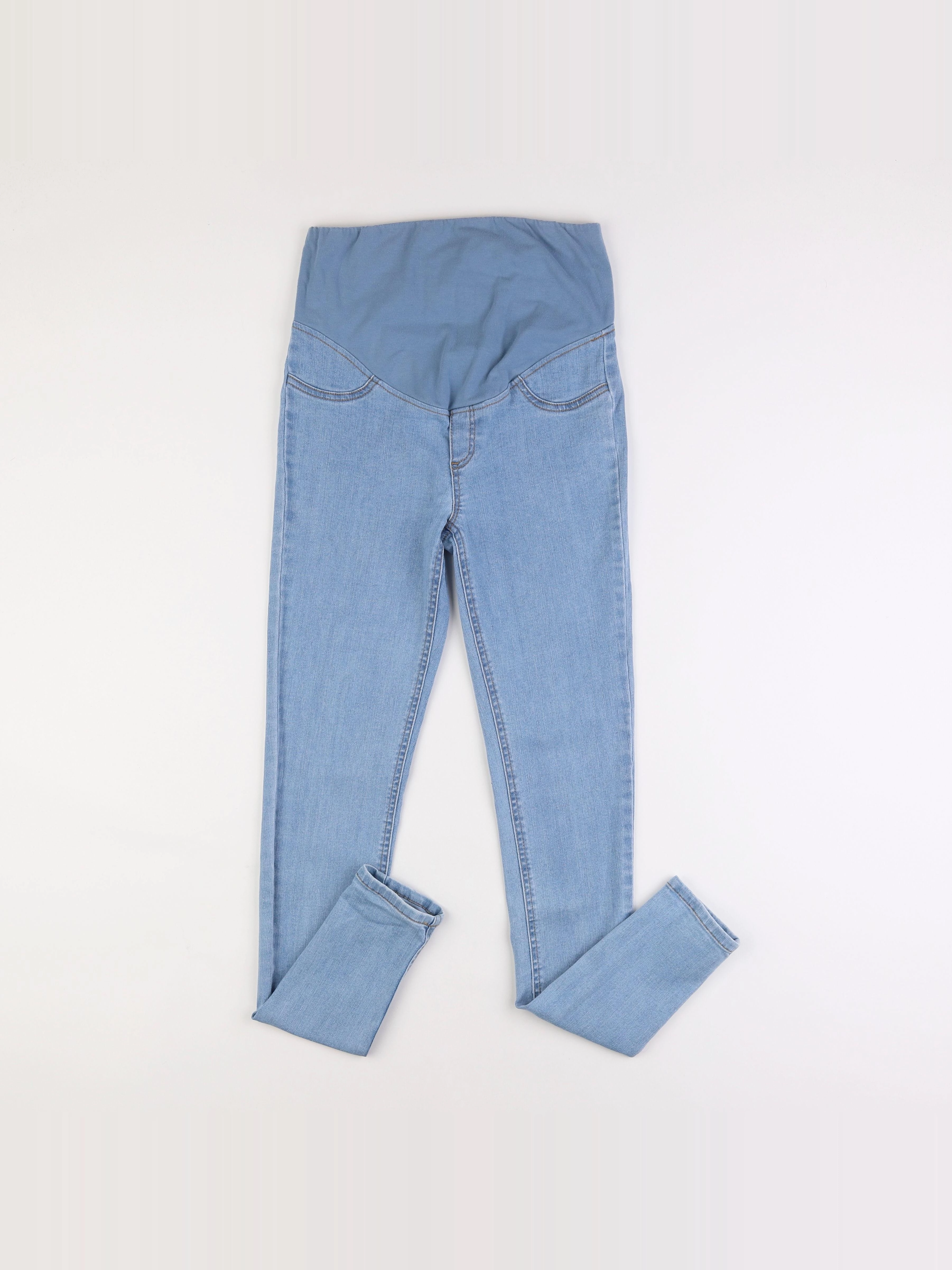 Vertbaudet - pantalon grossesse bleu - 36