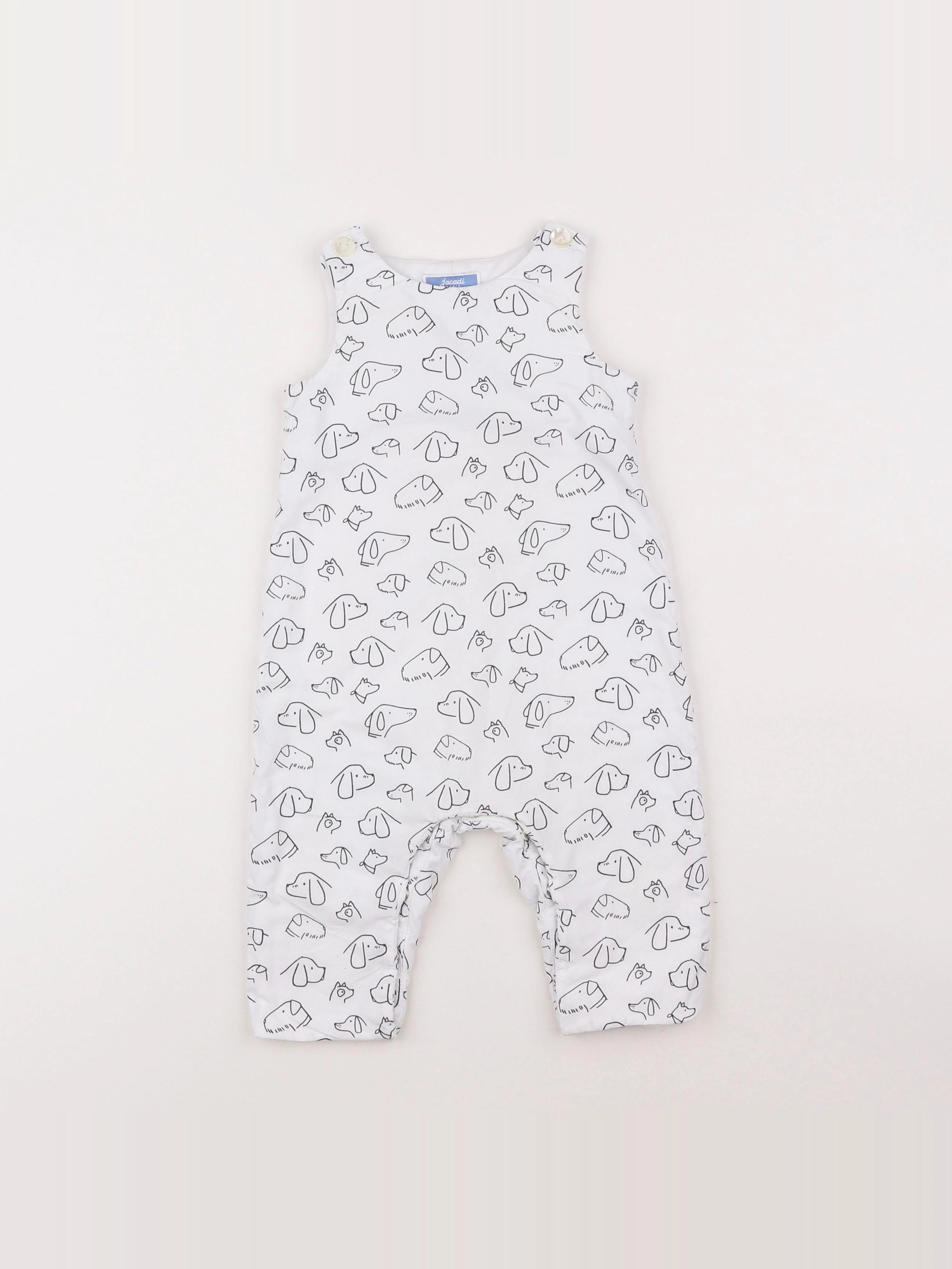 Jacadi - combinaison blanc - 12 mois