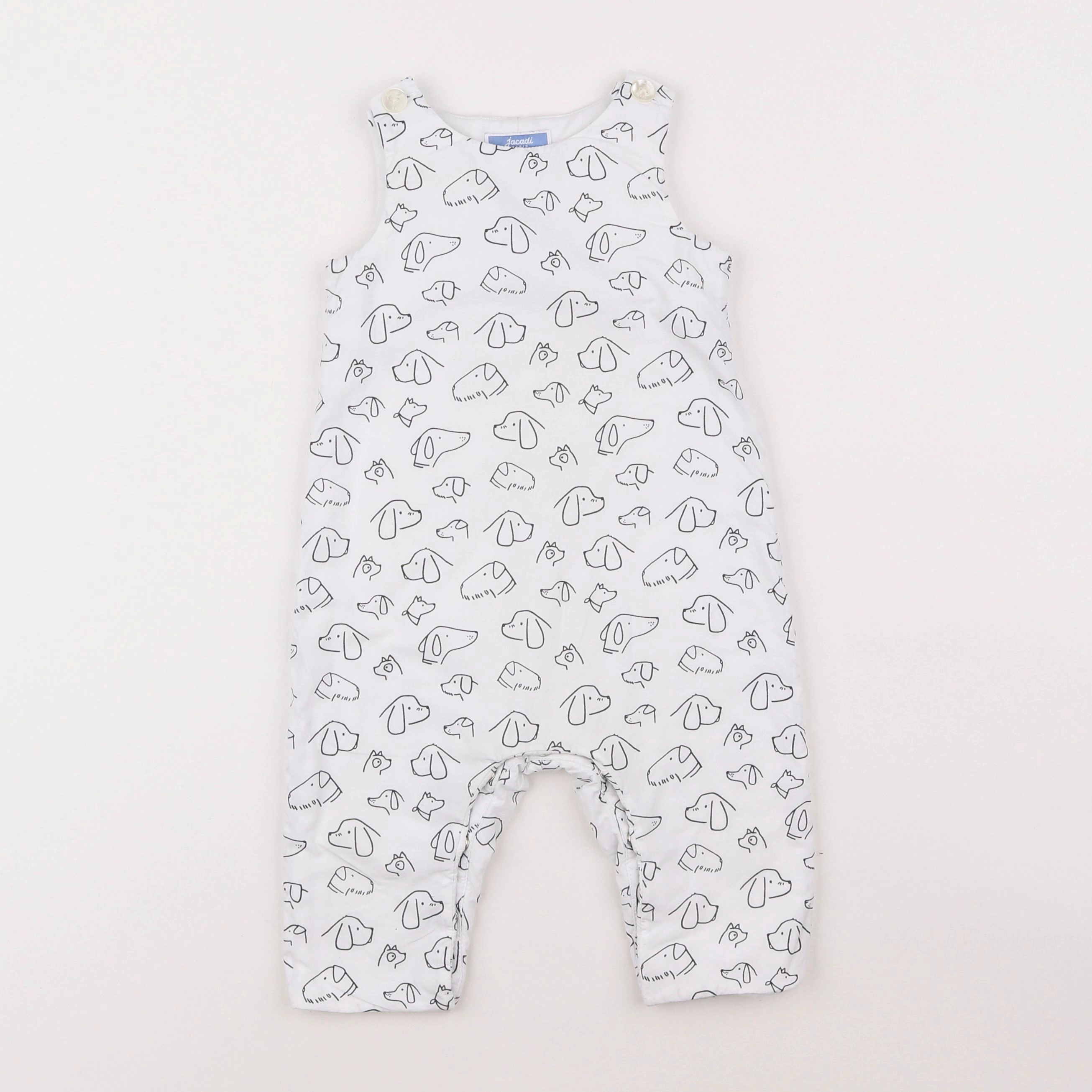Jacadi - combinaison blanc - 12 mois
