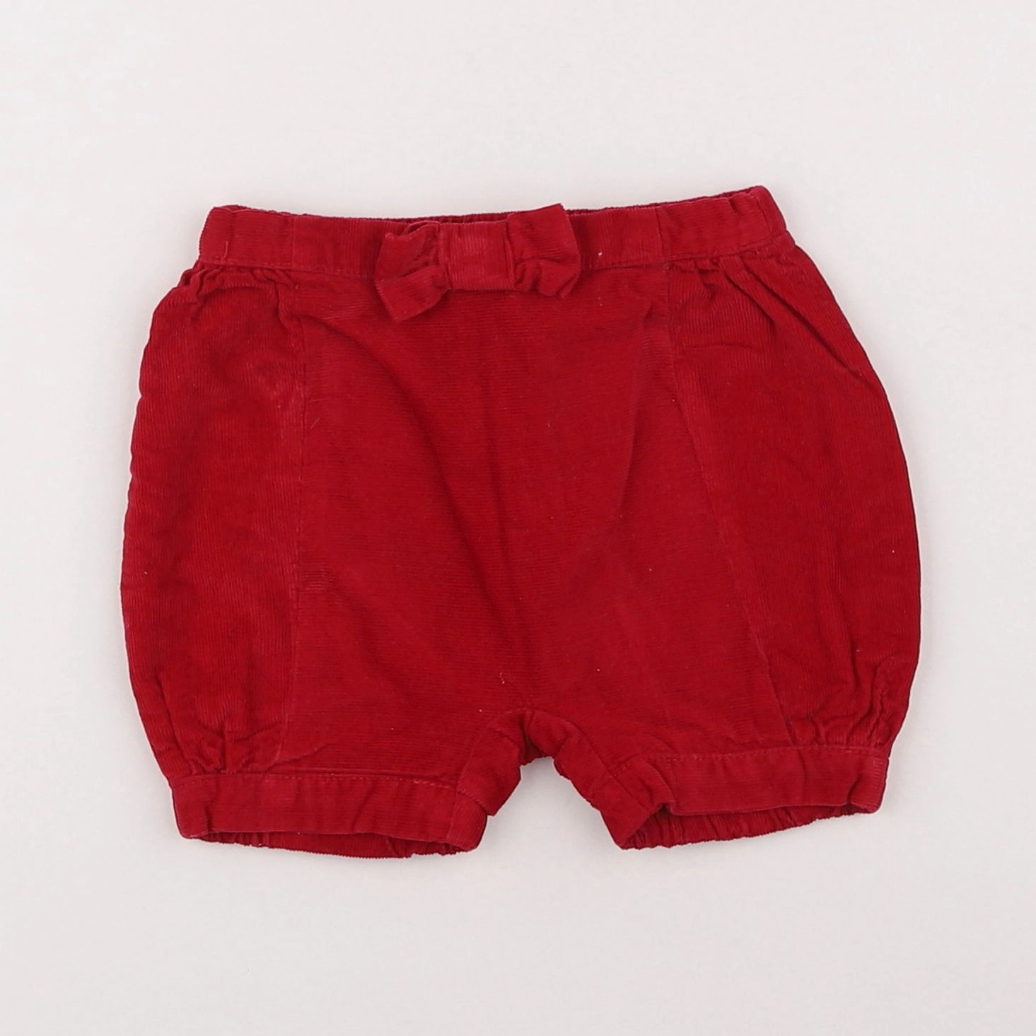 Jacadi - short rouge - 6 mois