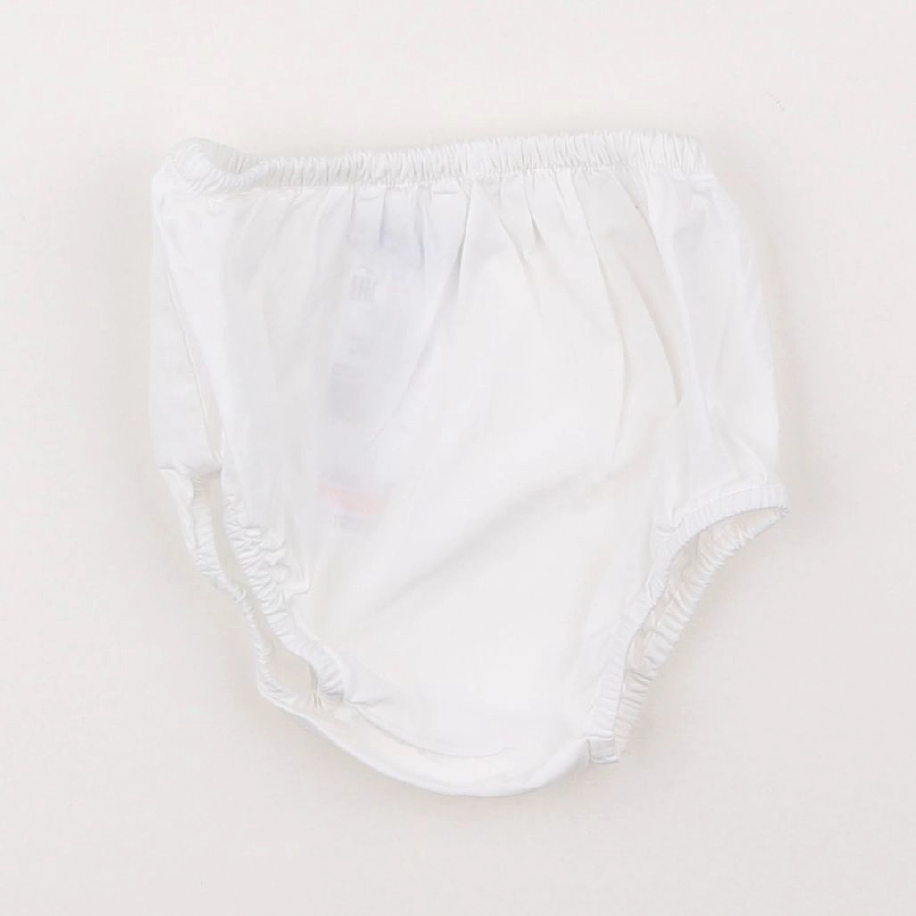 Jacadi - bloomer blanc - 3 mois