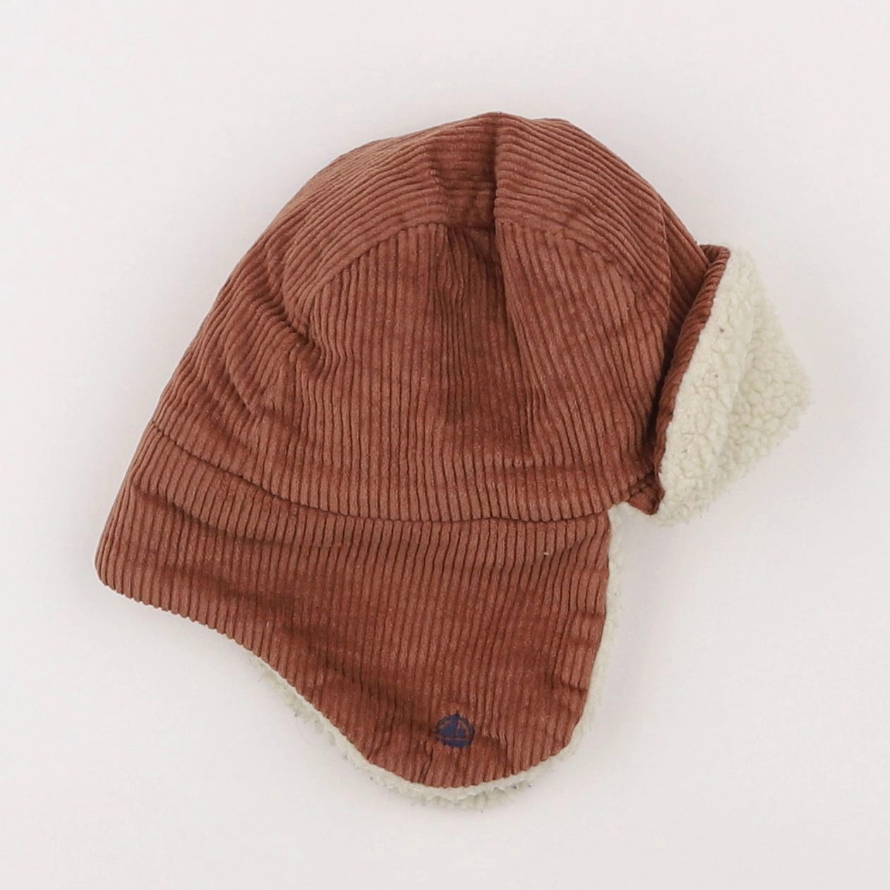 Petit Bateau - bonnet marron - 3/4 ans