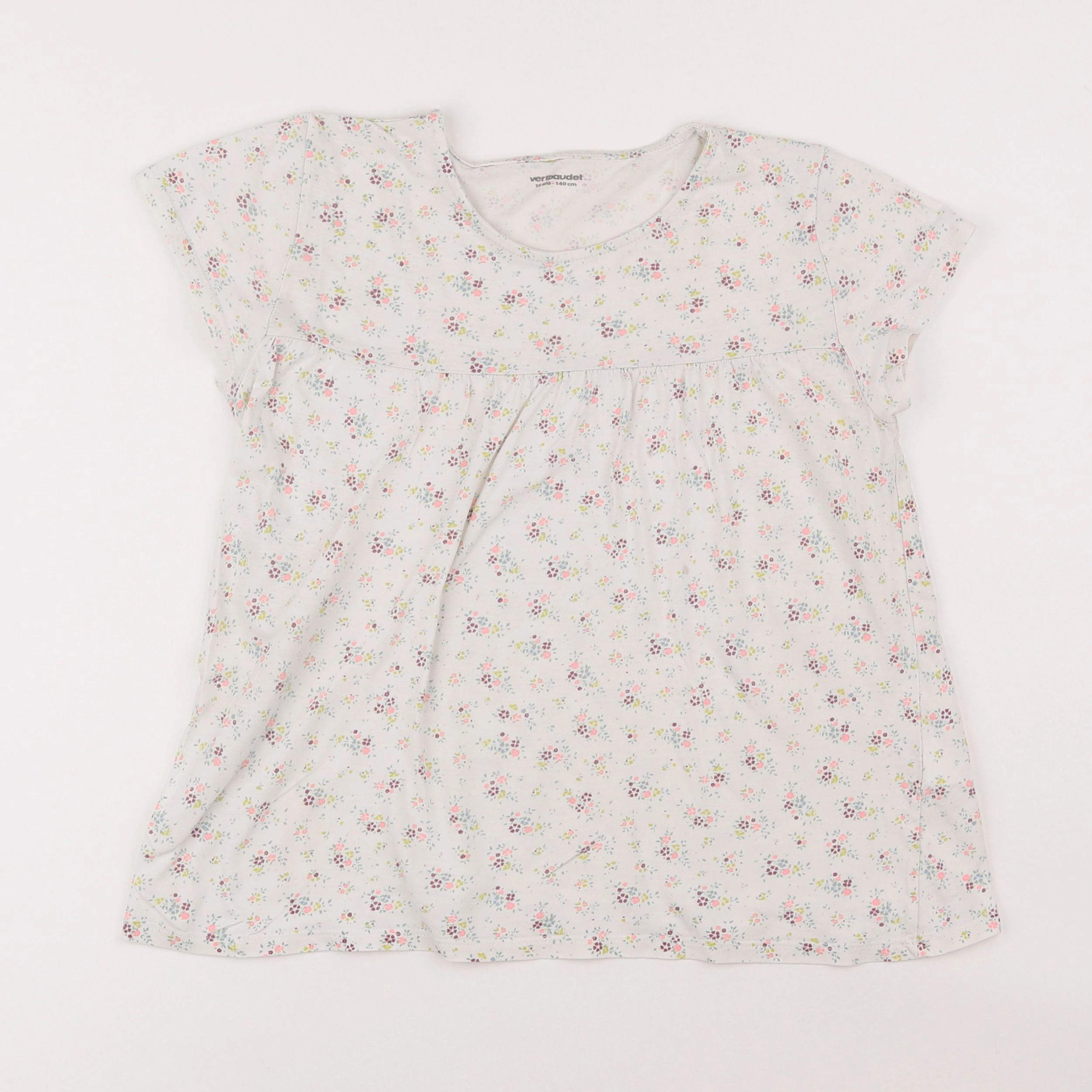 Vertbaudet - tee-shirt multicolore - 10 ans