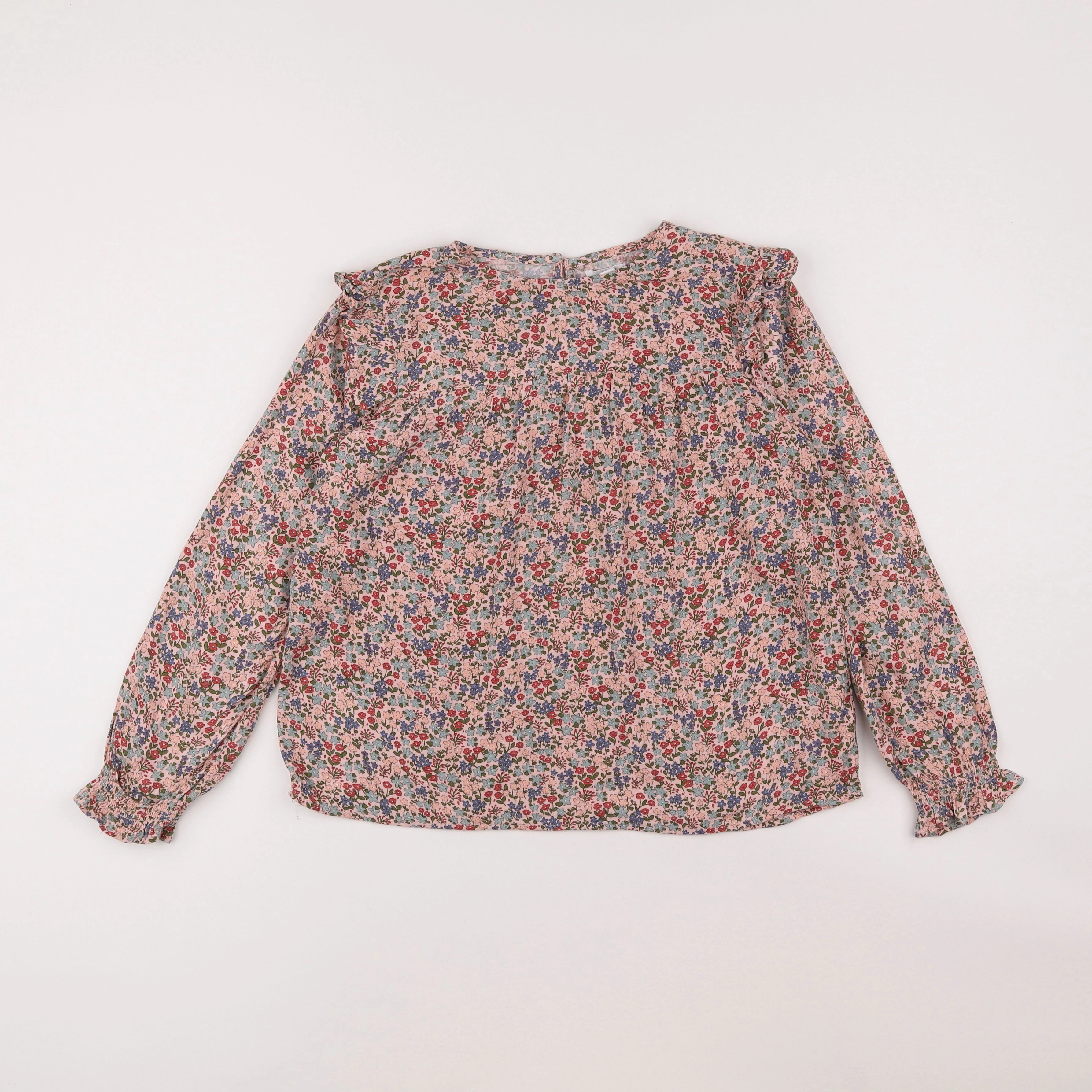 Vertbaudet - blouse multicolore - 10 ans