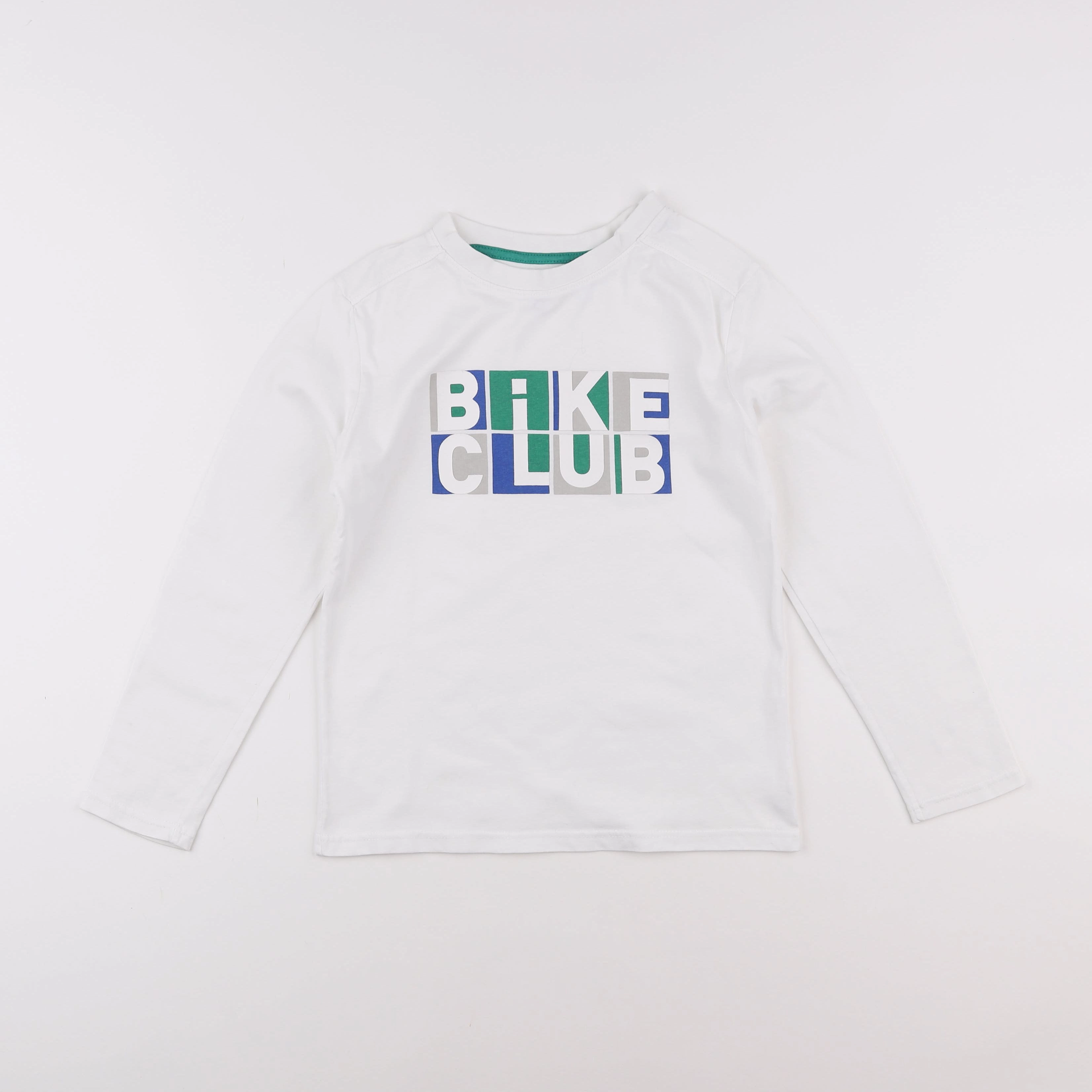 Okaidi - tee-shirt blanc - 8 ans