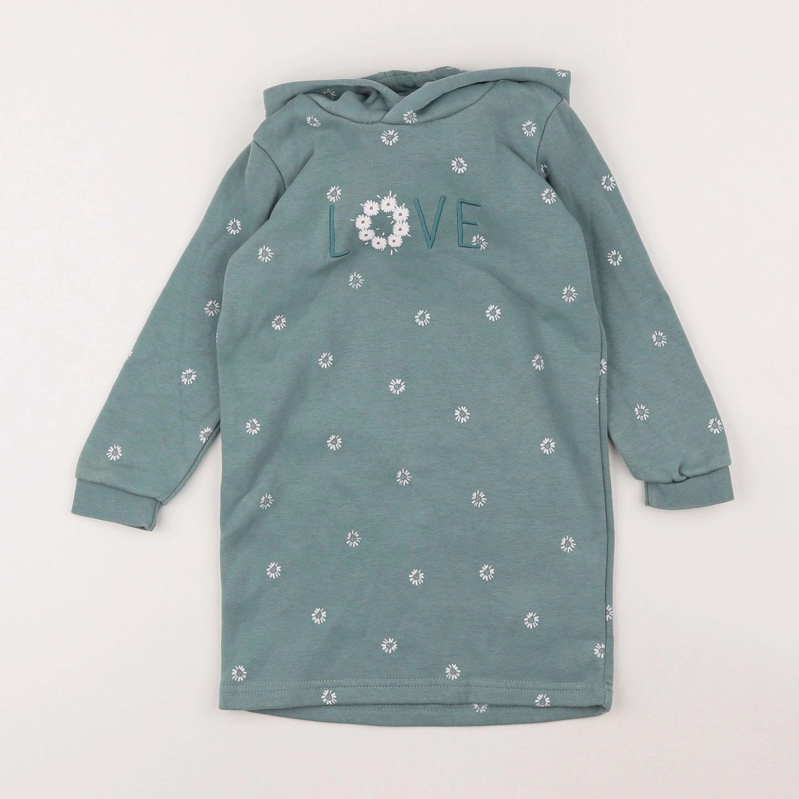 Vertbaudet - robe vert - 4 ans