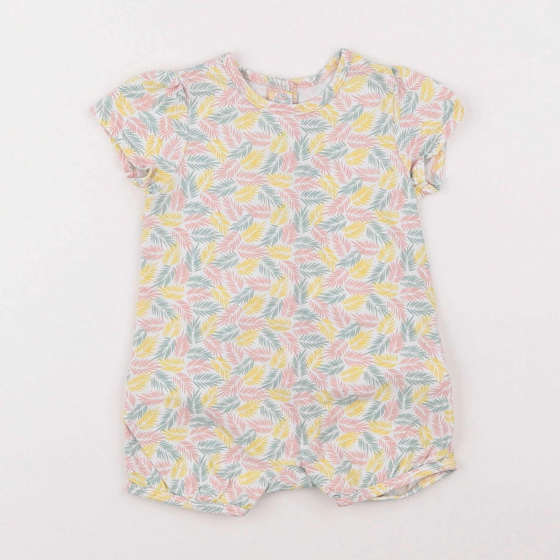 Vertbaudet - pyjama coton multicolore - 6 mois