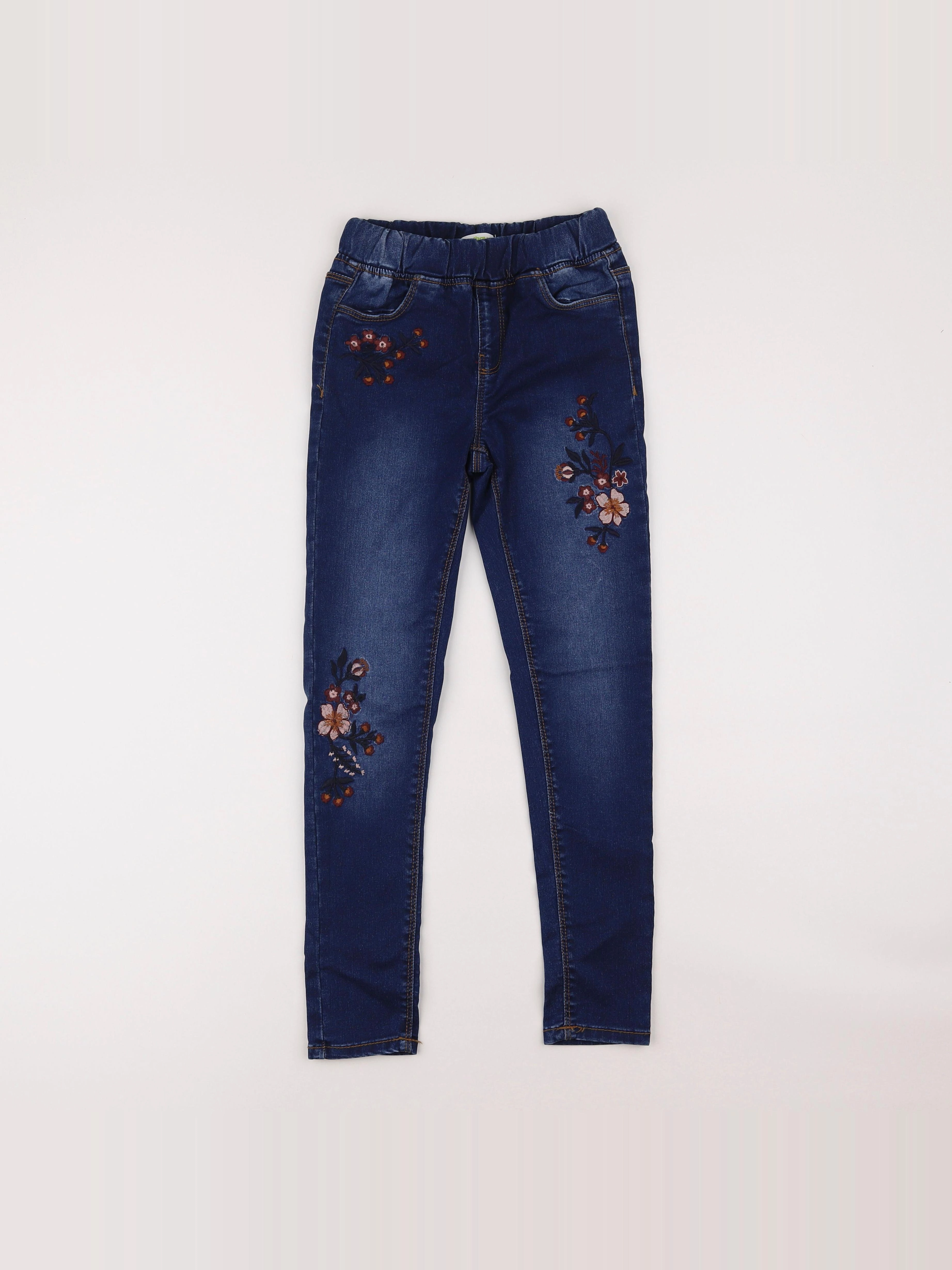 Vertbaudet - jegging bleu - 10 ans