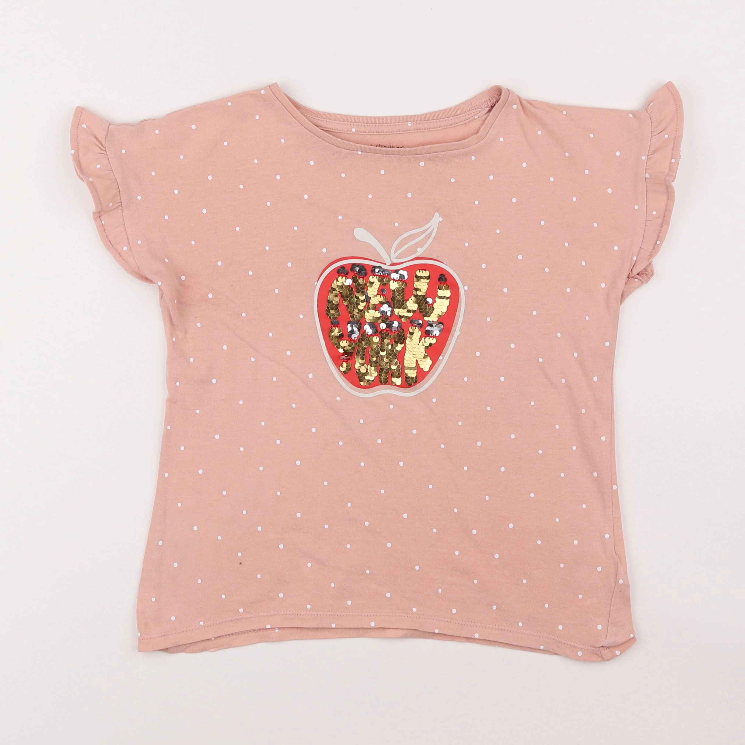 Vertbaudet - tee-shirt rose - 9 ans