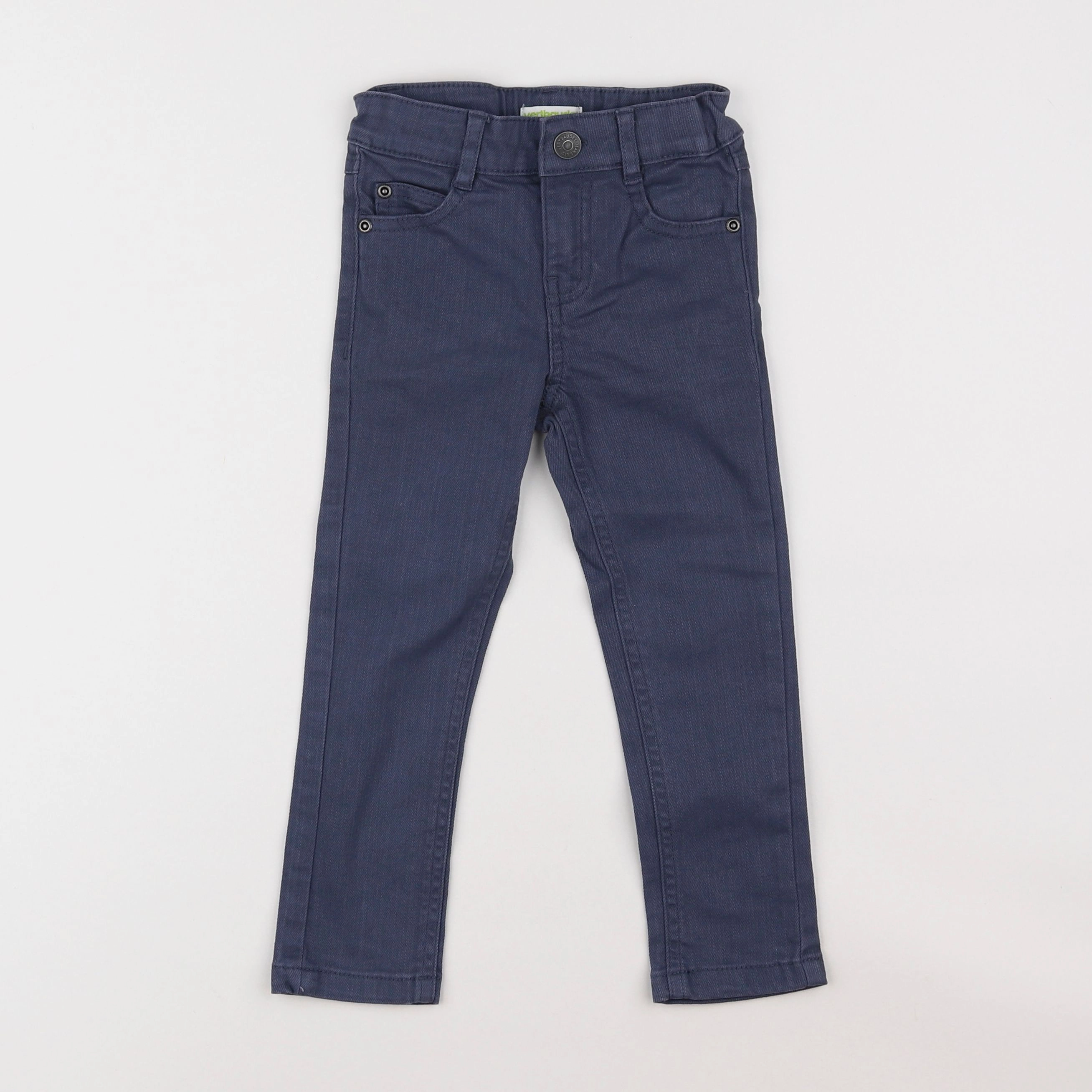 Vertbaudet - pantalon bleu - 3 ans