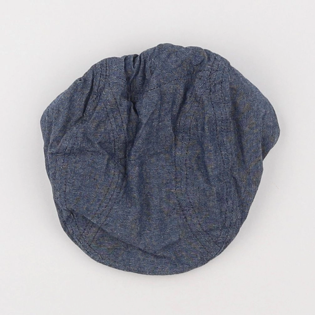 Vertbaudet - casquette bleu - 6/12 mois