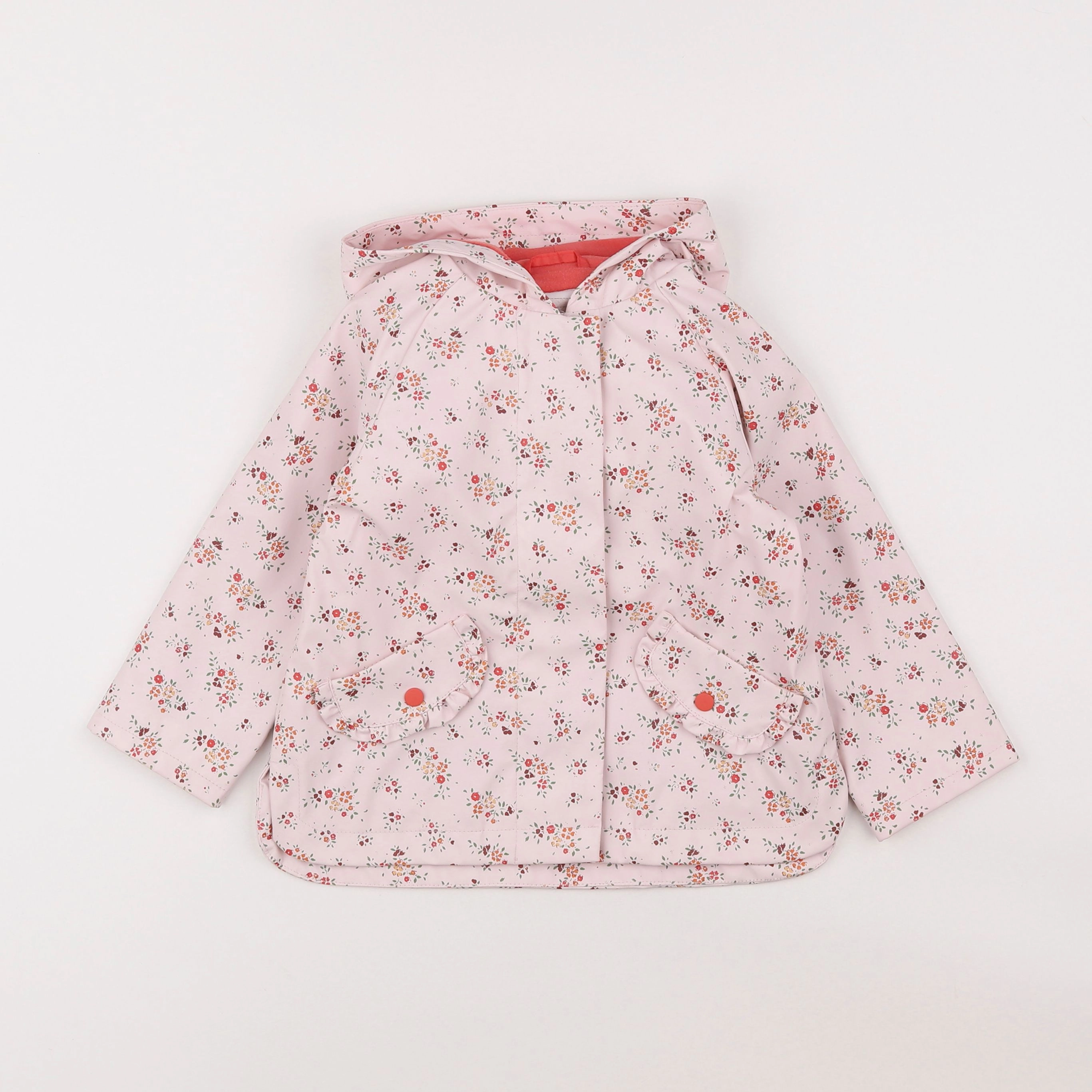 Vertbaudet - imperméable rose - 3 ans