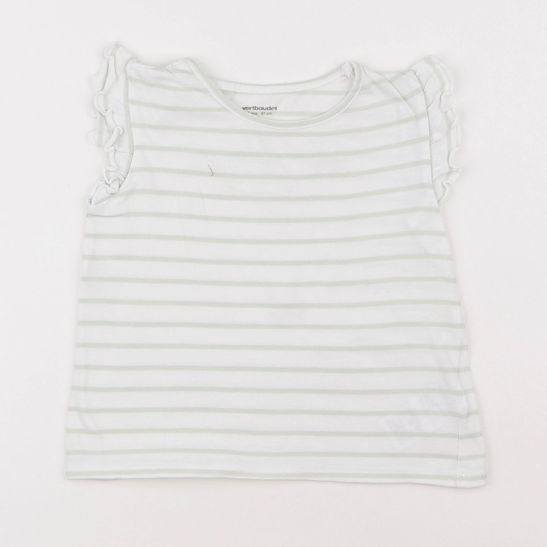 Vertbaudet - tee-shirt blanc - 3 ans