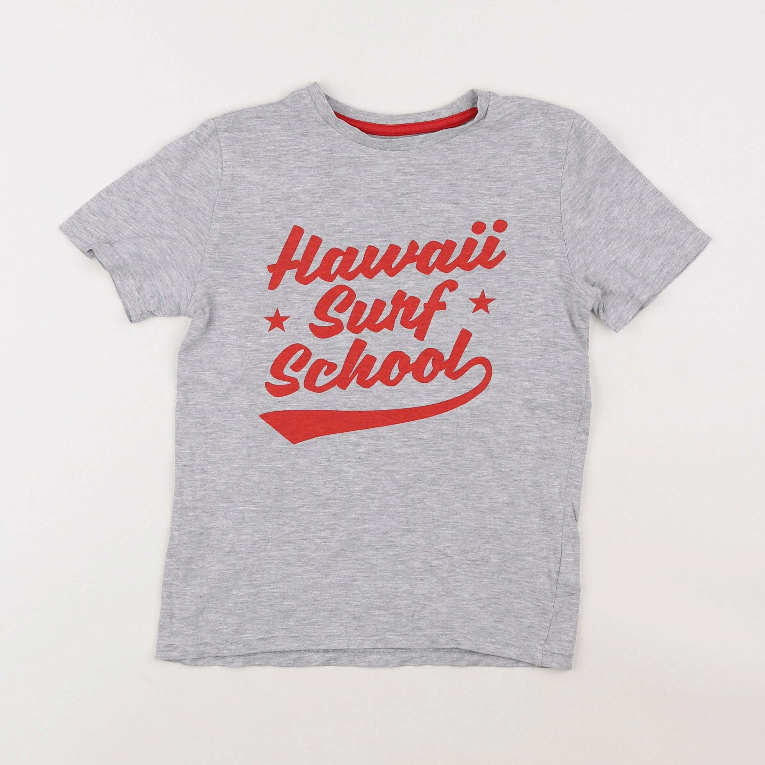Vertbaudet - tee-shirt gris - 8 ans