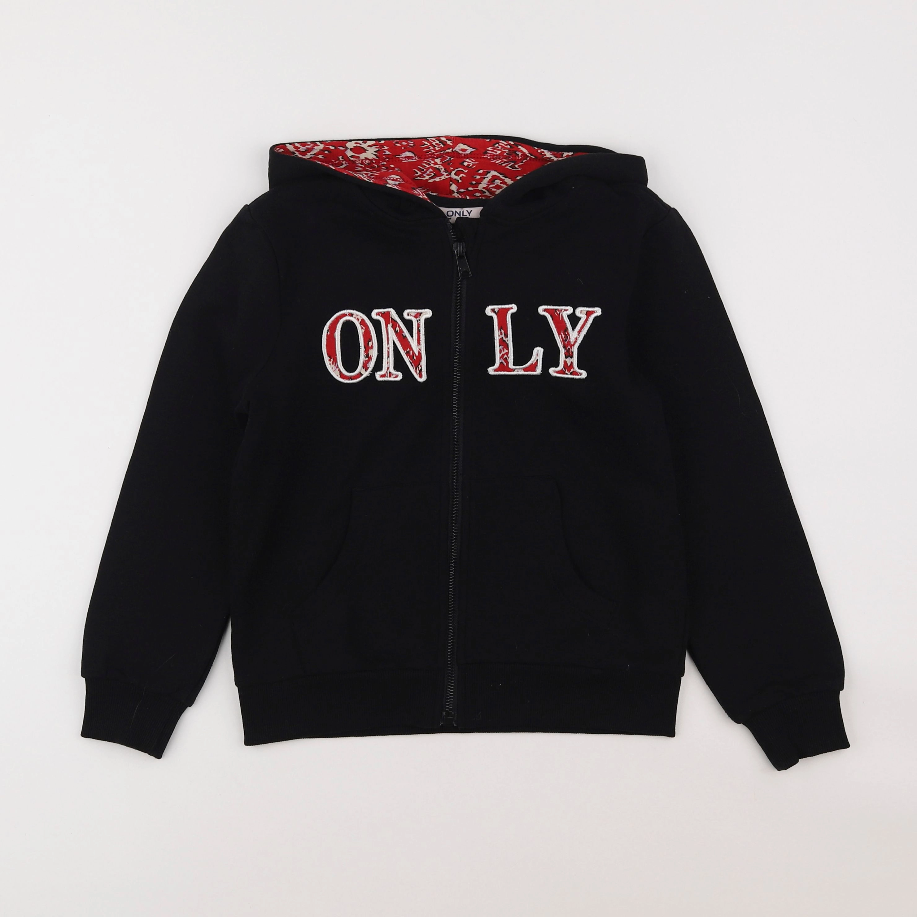 Kids Only - sweat noir - 7/8 ans