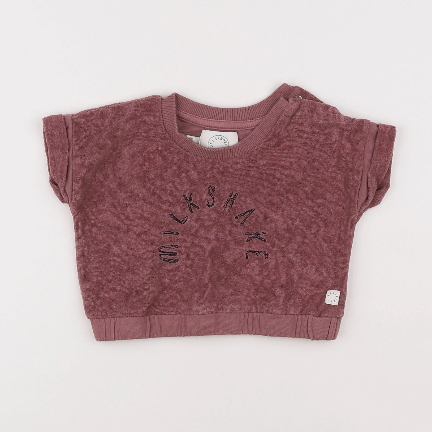 Sproet & Sprout - tee-shirt éponge marron - 2 ans