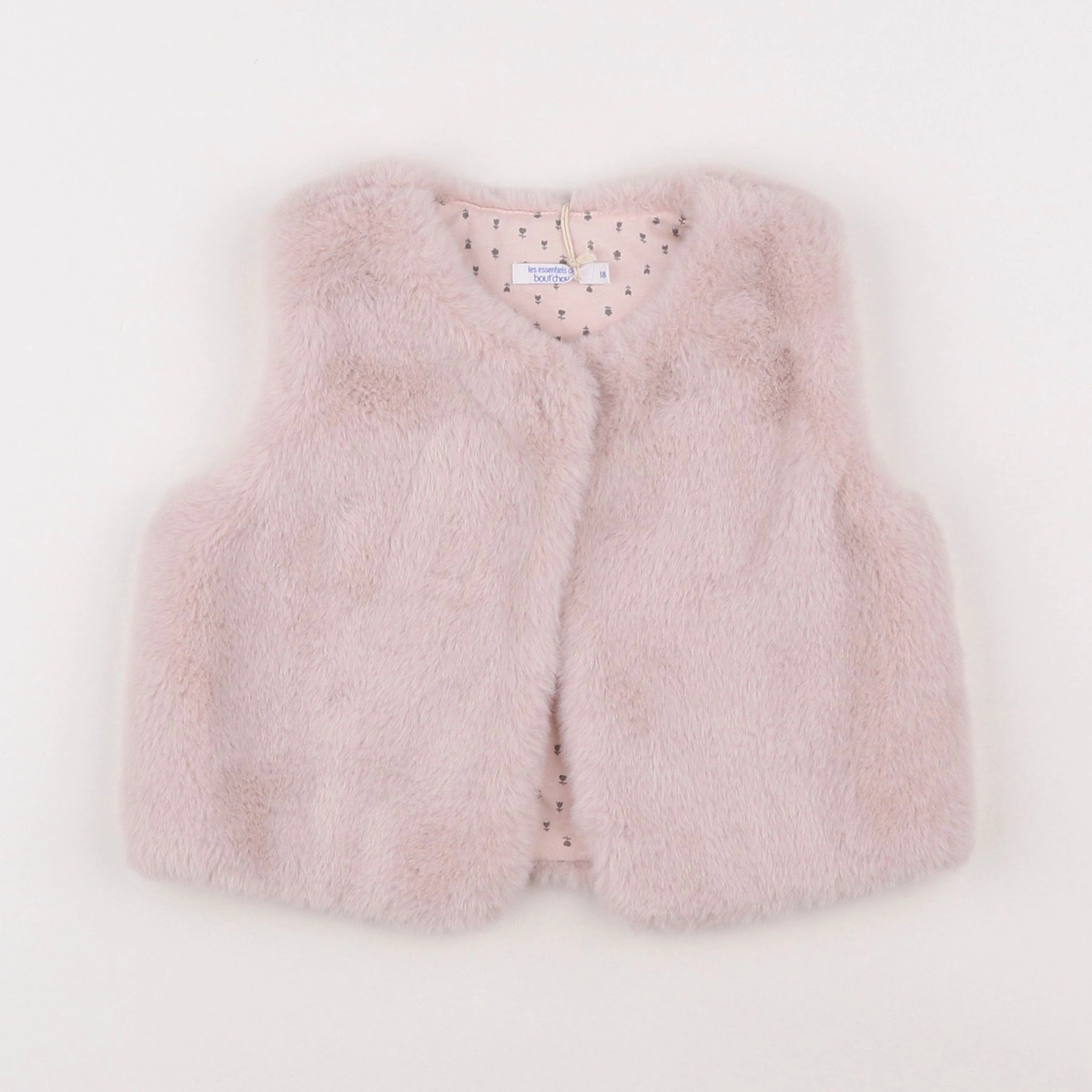 Boutchou - gilet rose - 18 mois