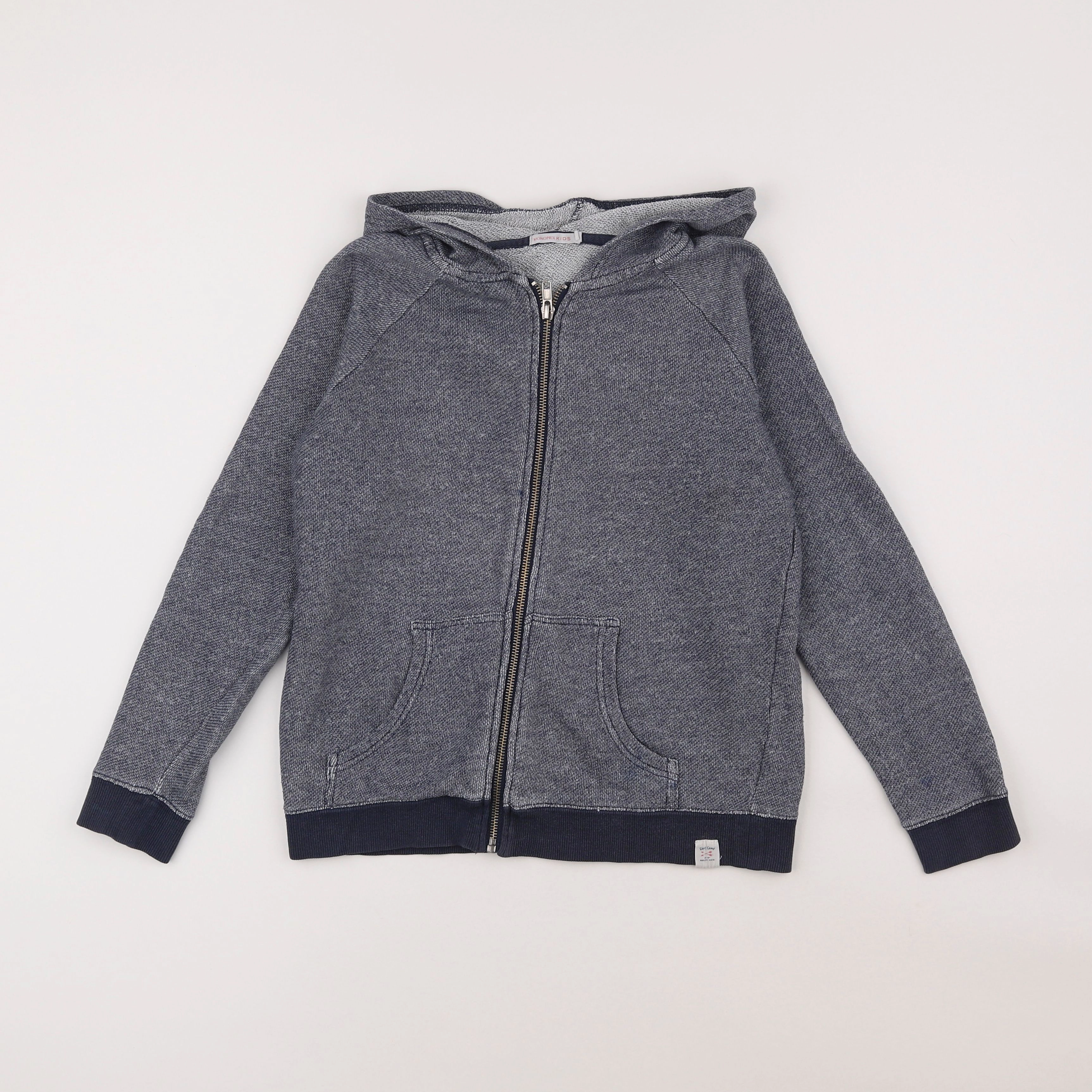 Monoprix - gilet gris - 9 ans