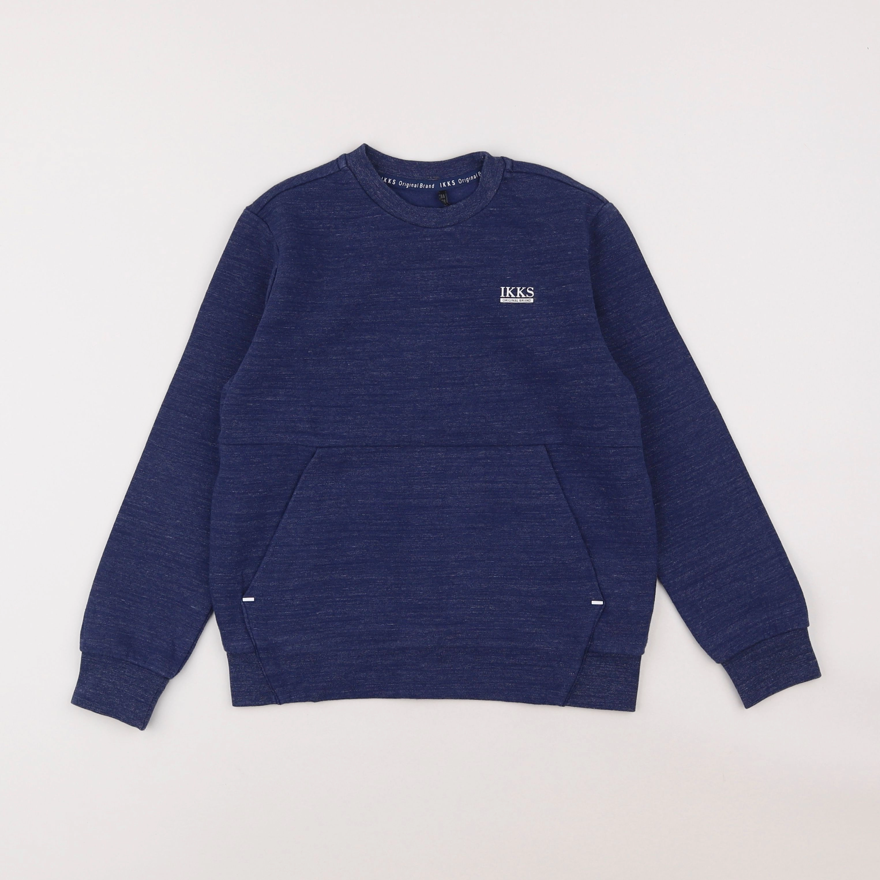 IKKS - sweat bleu - 8 ans