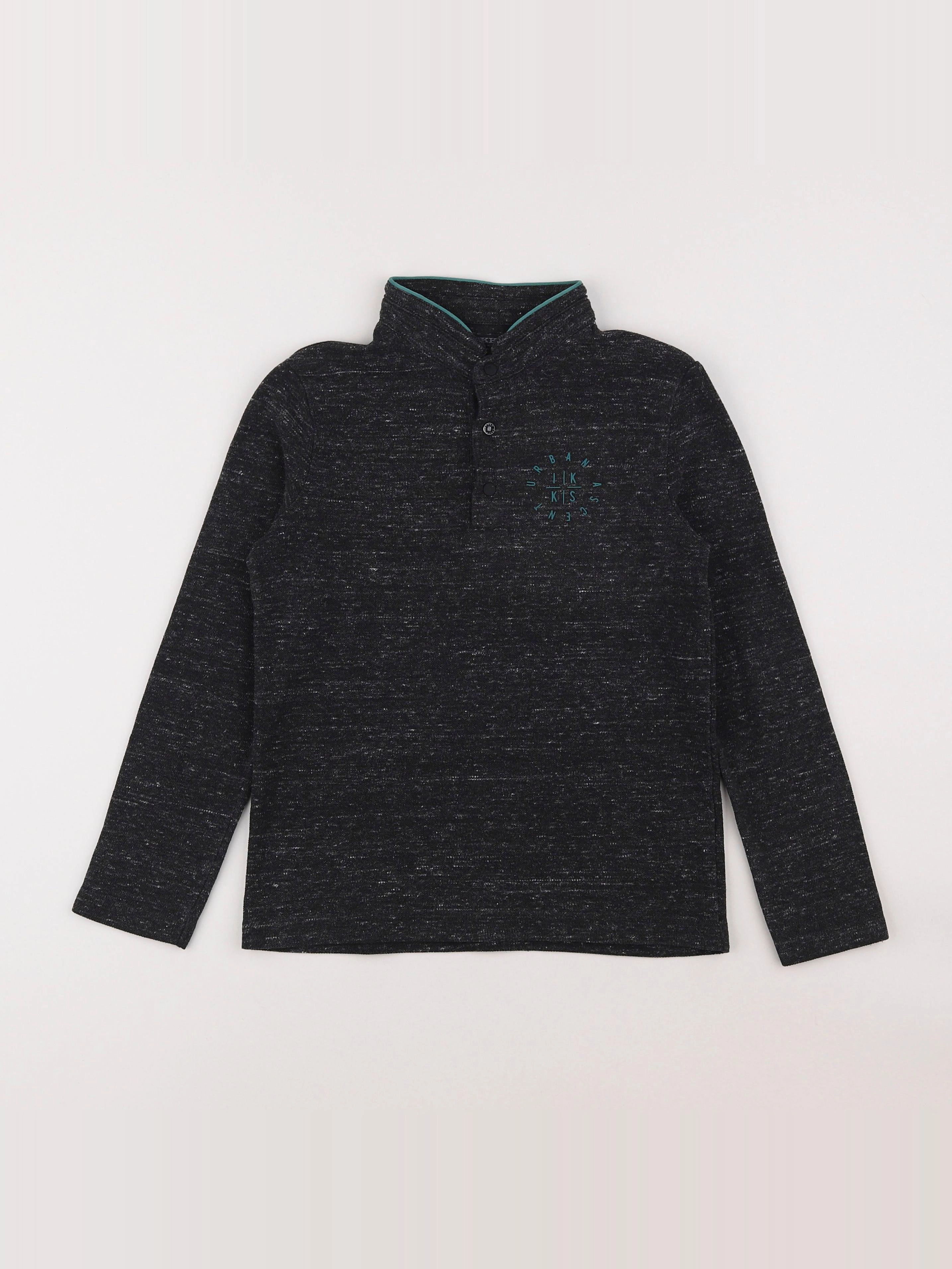 IKKS - polo imprimé au dos gris - 8 ans