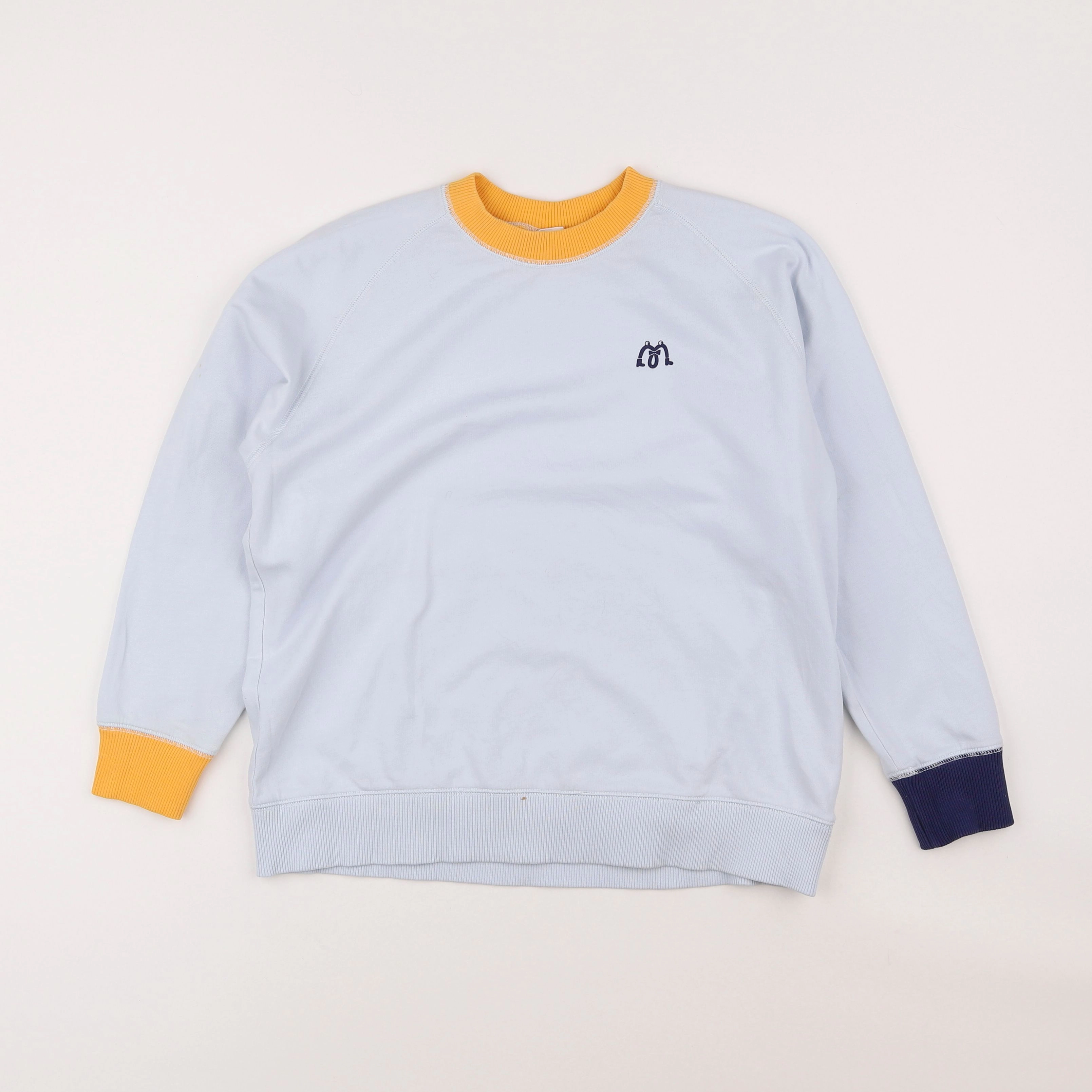 Les Marsiens - sweat bleu - 10 ans