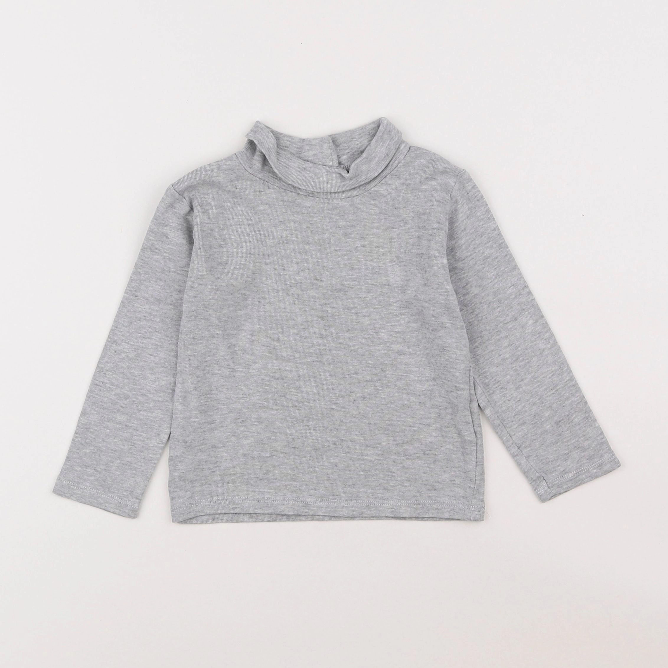 Vertbaudet - sous-pull gris - 2 ans