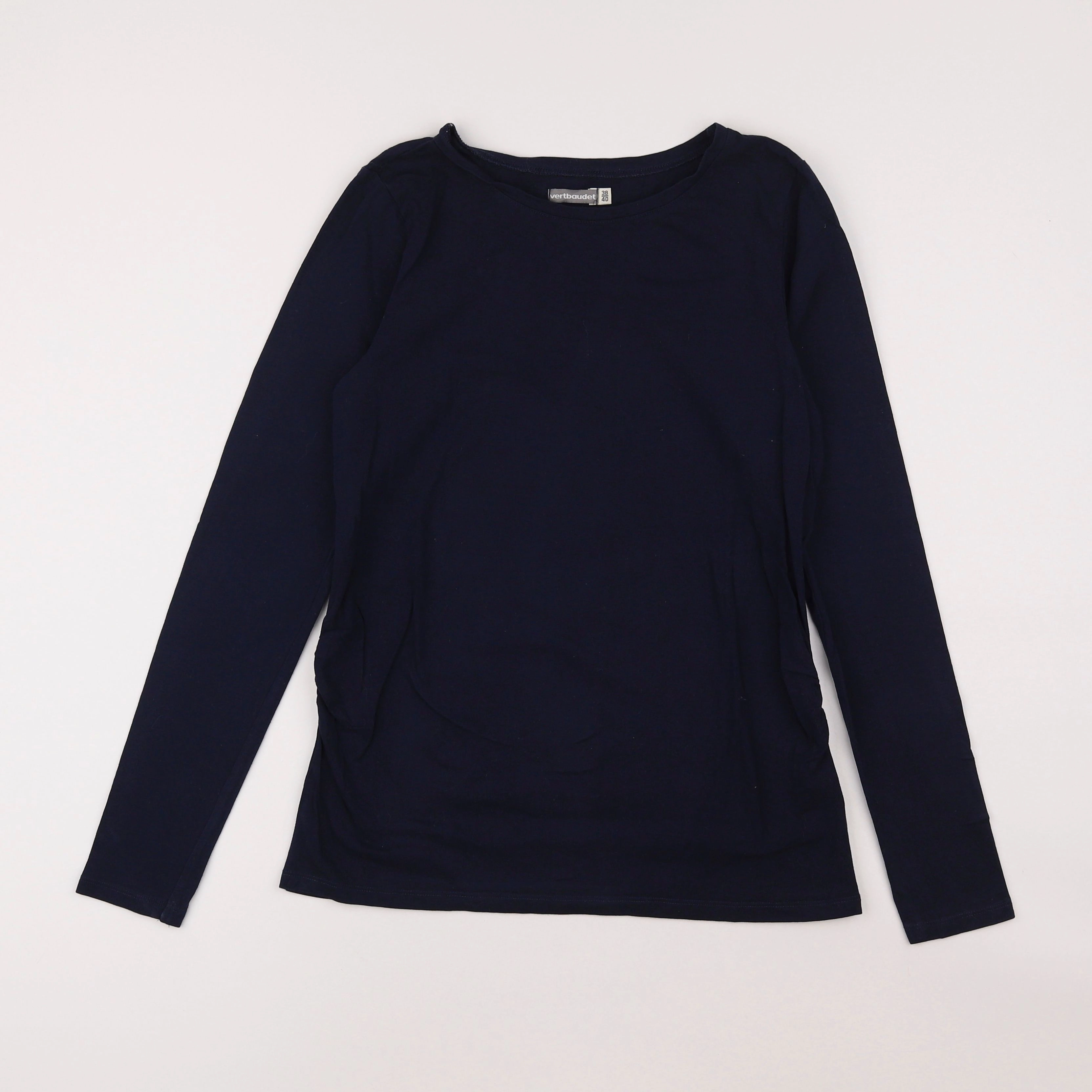 Vertbaudet - tee-shirt grossesse bleu - 38 à 40