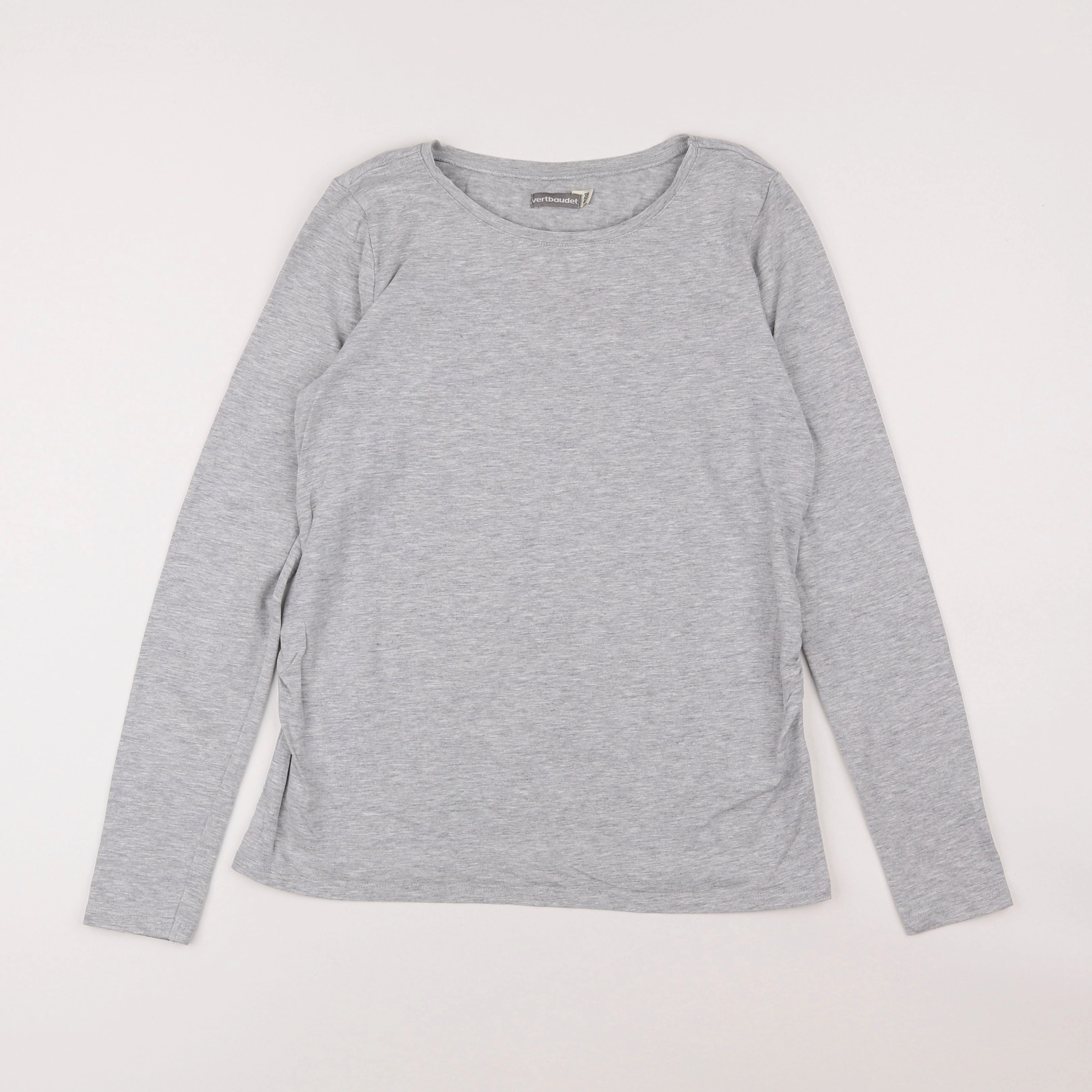Vertbaudet - tee-shirt grossesse gris - 38 à 40