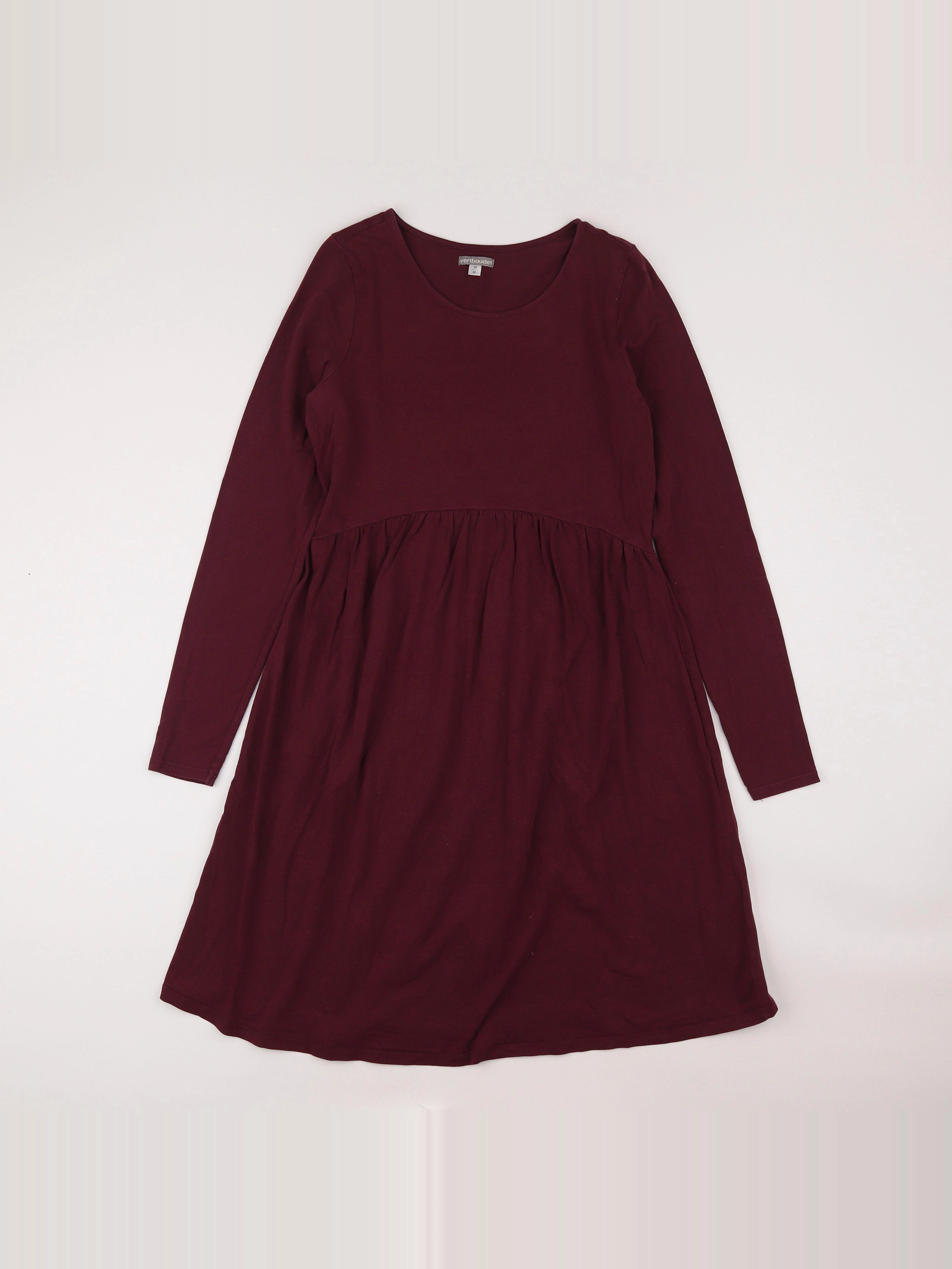Vertbaudet - robe grossesse violet - 38 à 40