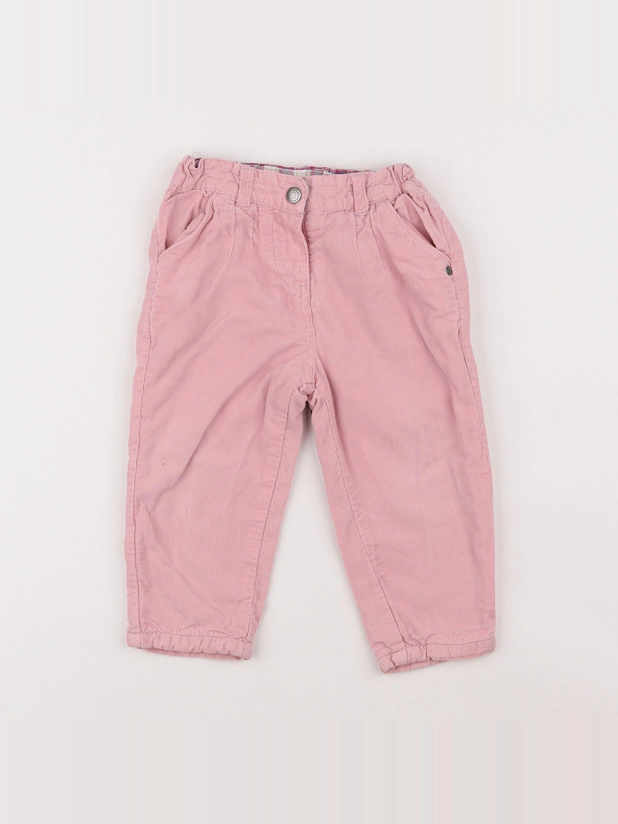Cadet Rousselle - pantalon rose - 18 mois