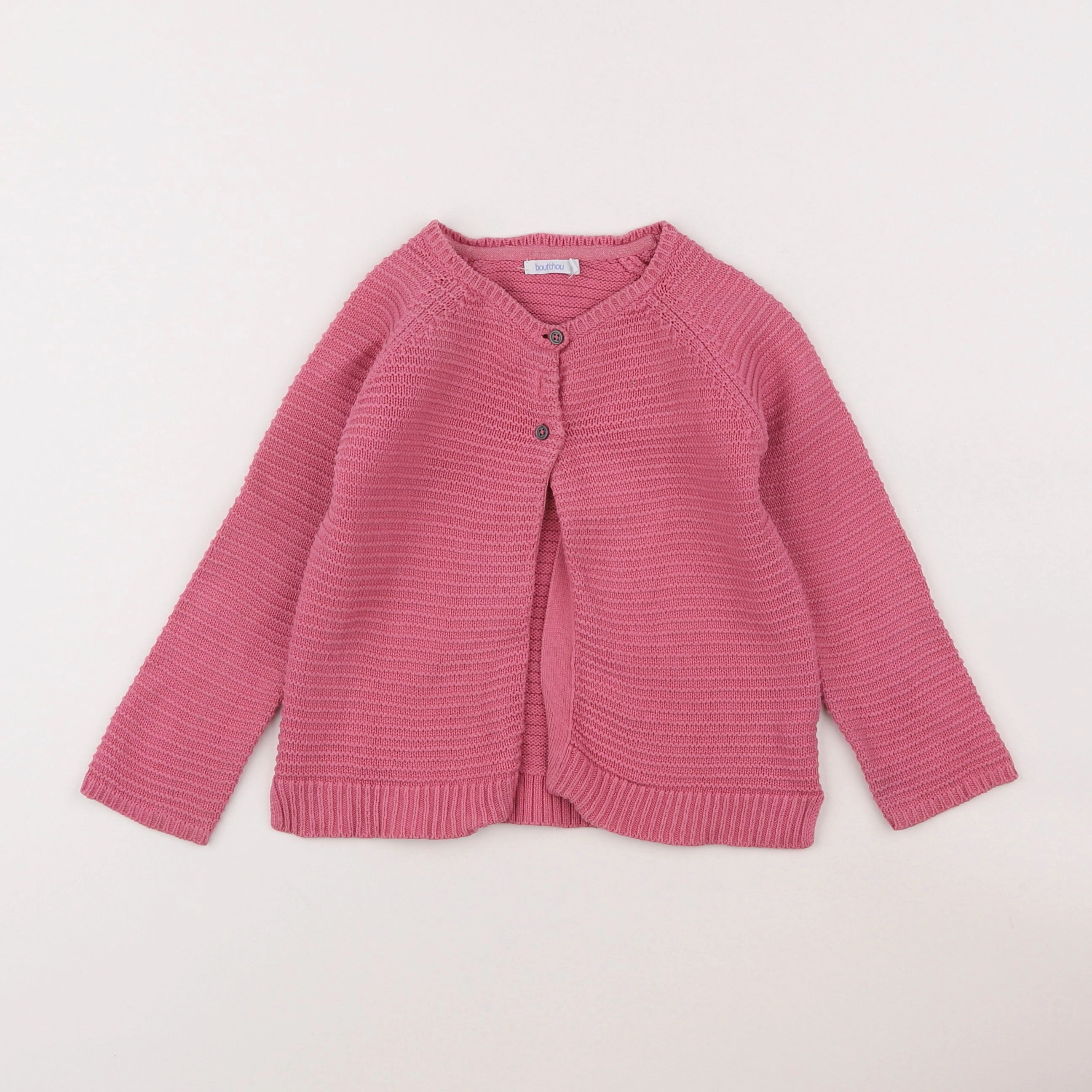 Boutchou - gilet rose - 2 ans