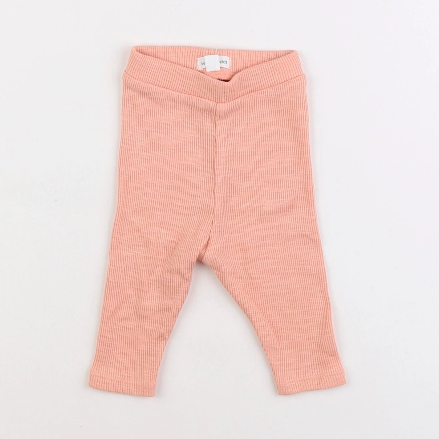 Vertbaudet - legging orange - 3 mois