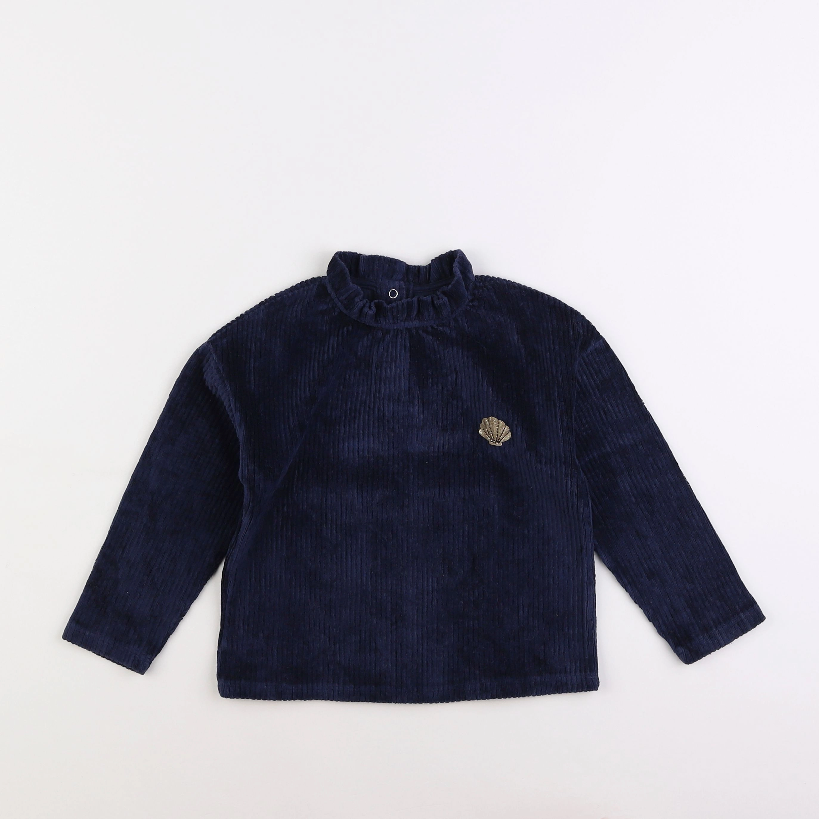 Vertbaudet - sweat bleu - 5 ans